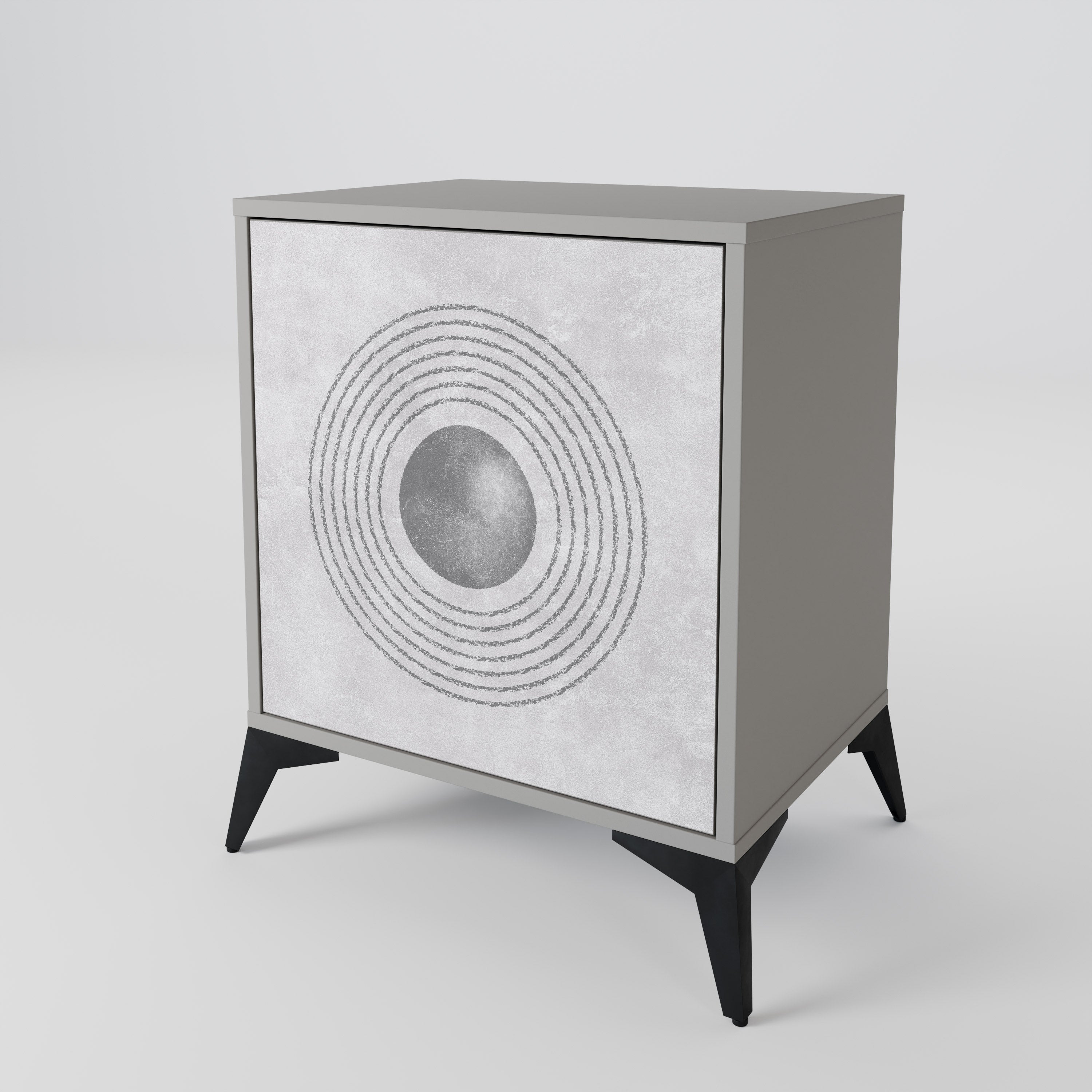 SOLID CIRCLES Jednodveřová komoda