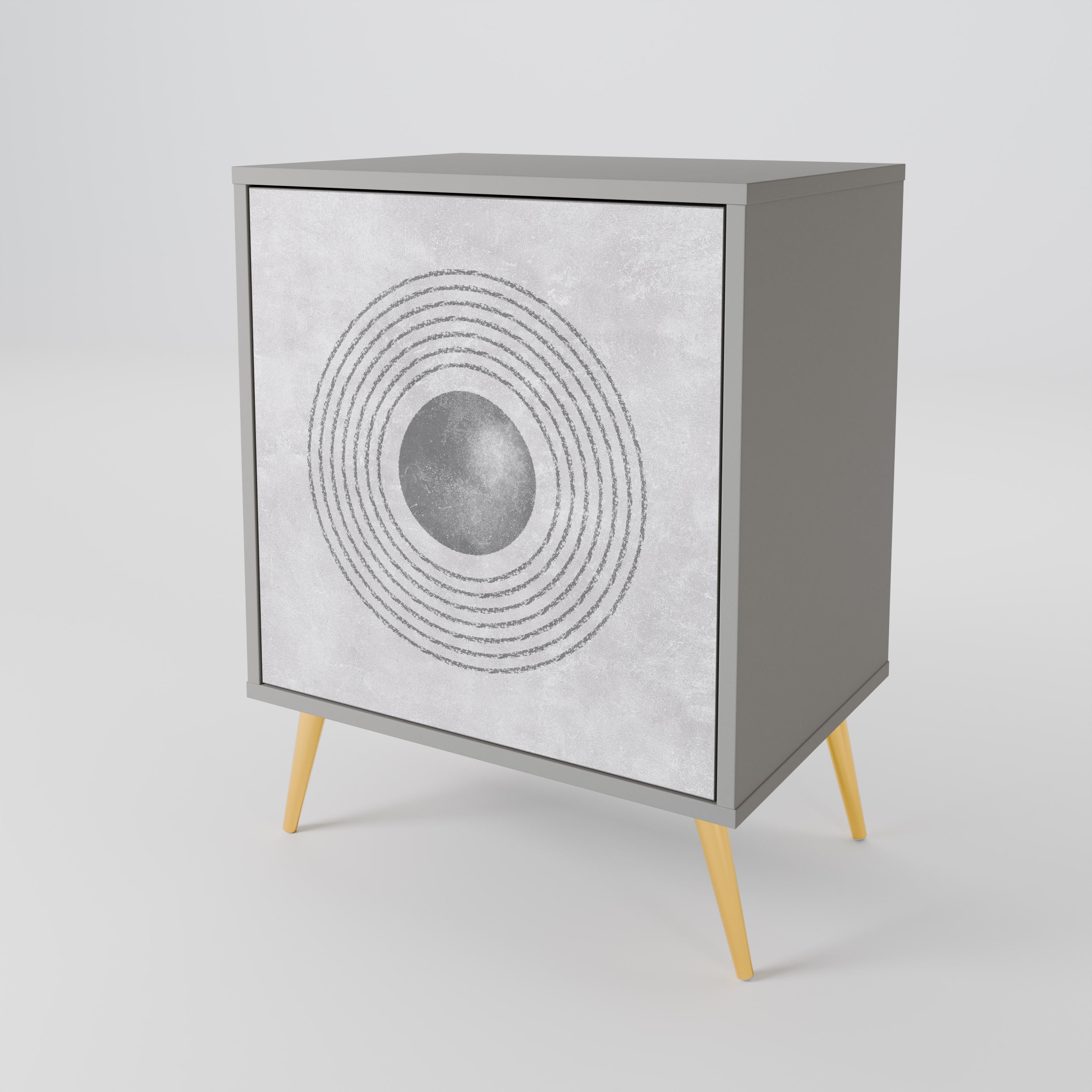 SOLID CIRCLES Jednodveřová komoda