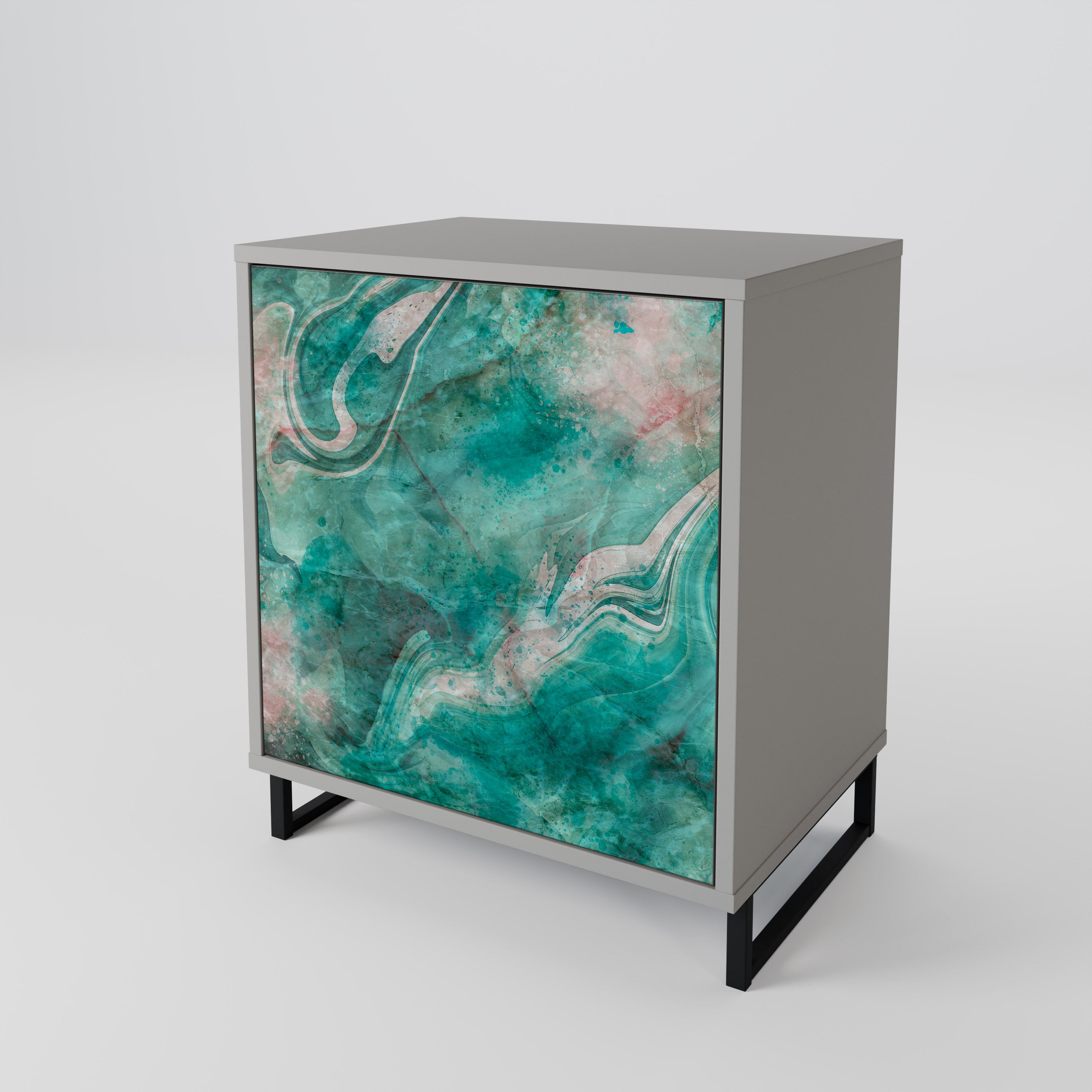 ABSTRACT ALCHEMY 1-Door Sideboard