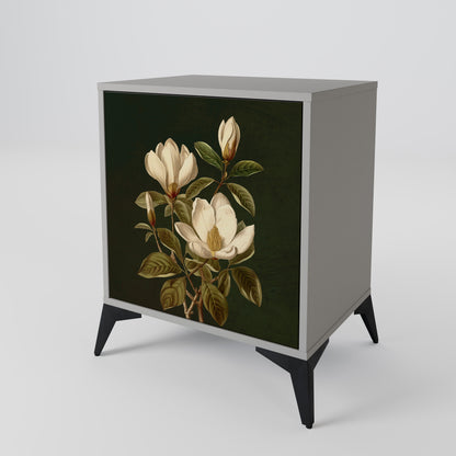 FLORAL NOIR Jednodveřová komoda