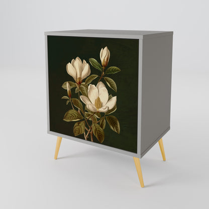FLORAL NOIR Jednodveřová komoda