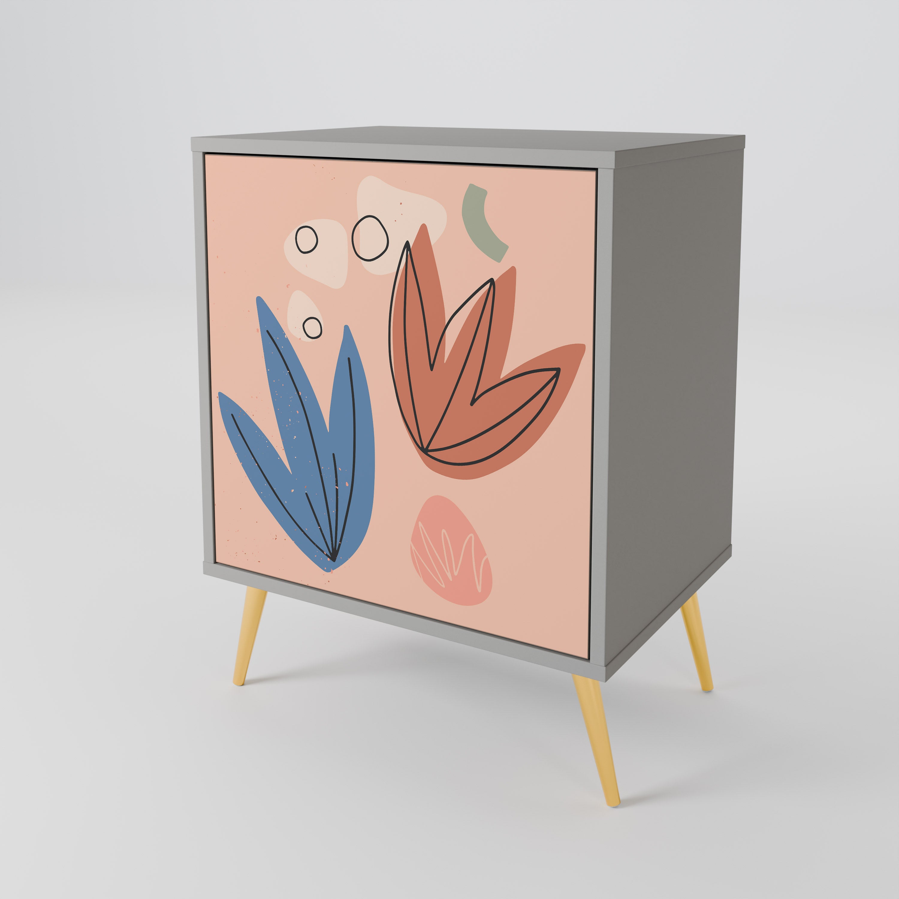 PASTEL DESTINY 1-Door Sideboard
