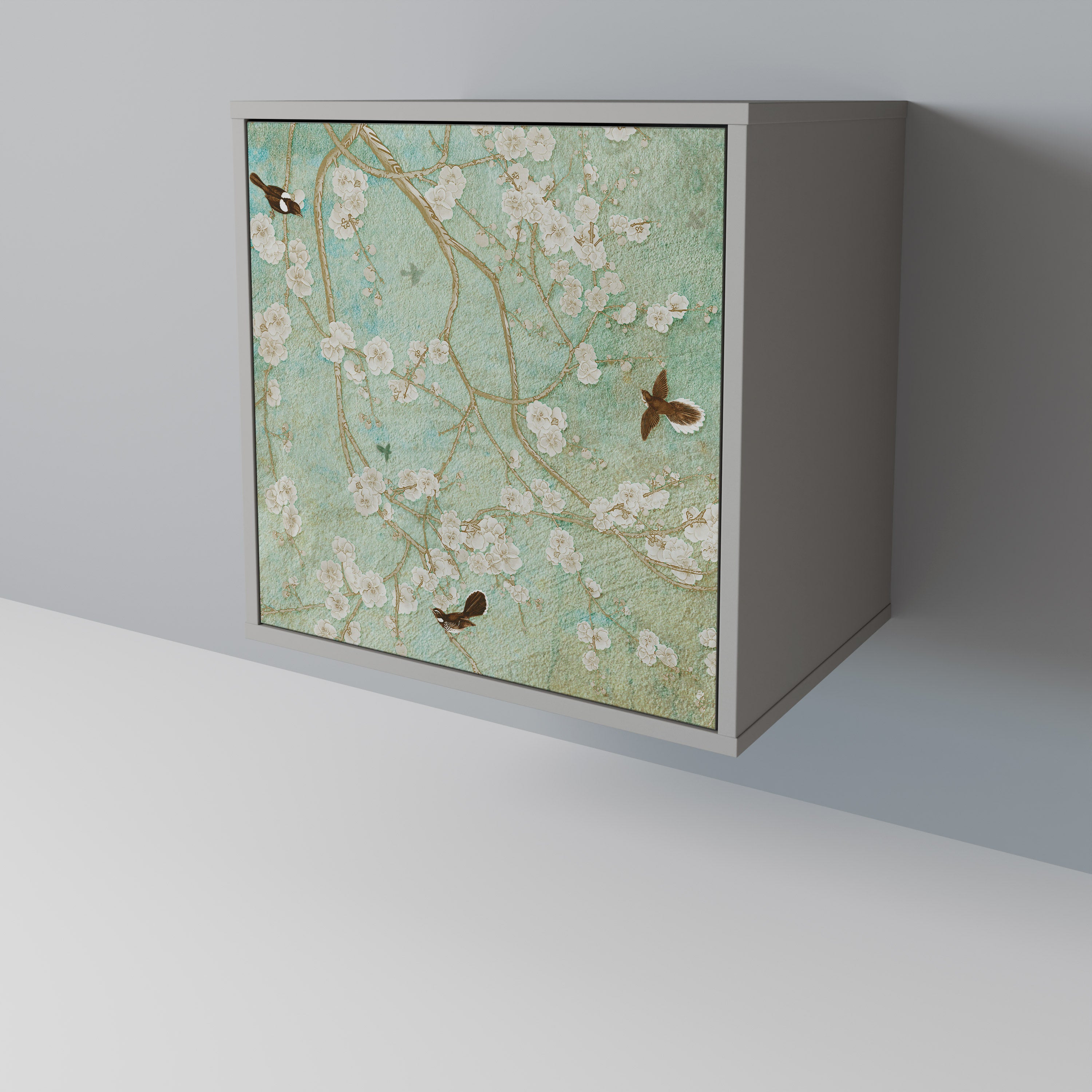 BLOOMING CHARM 1-Door Sideboard