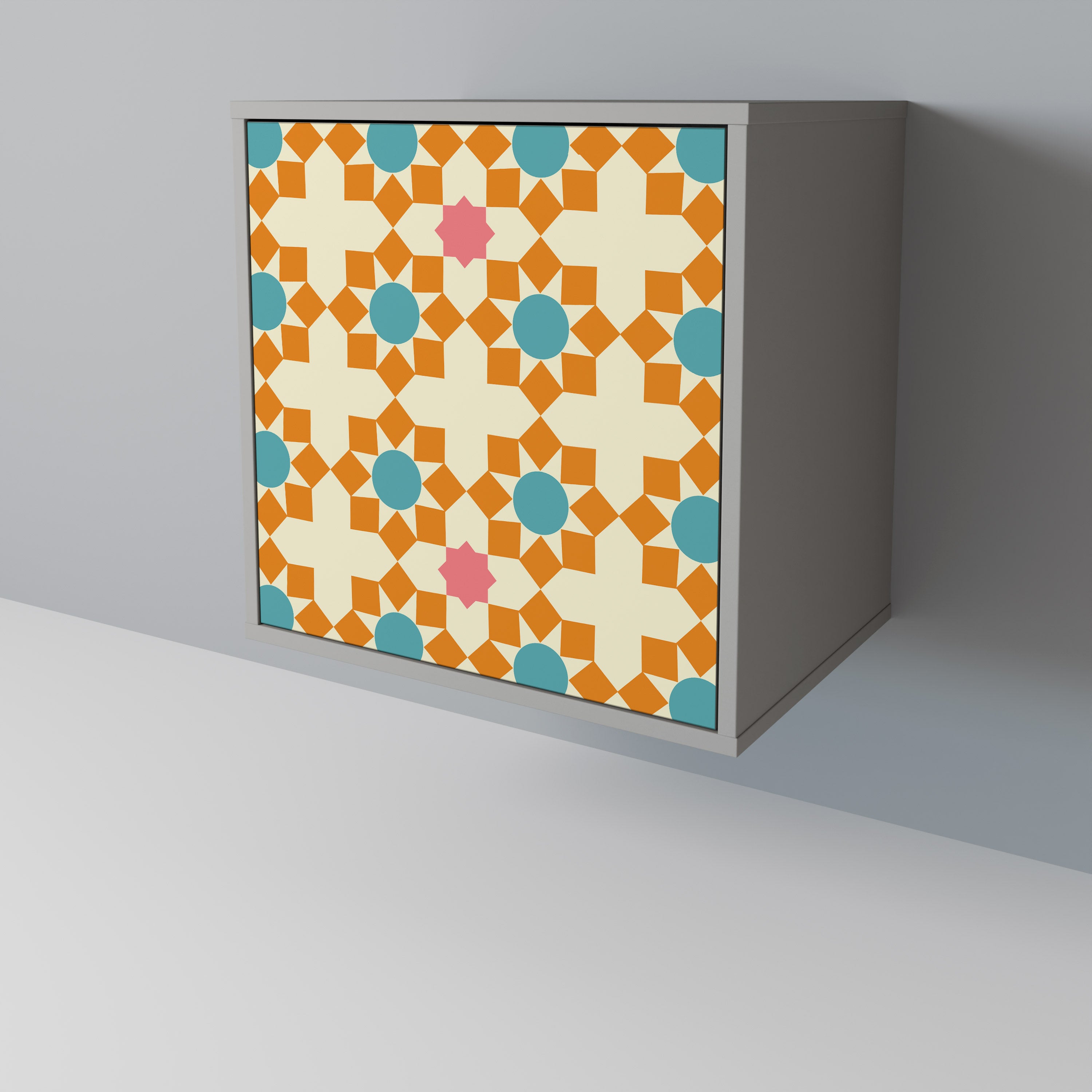 FLORAL DECOR 1-Door Sideboard