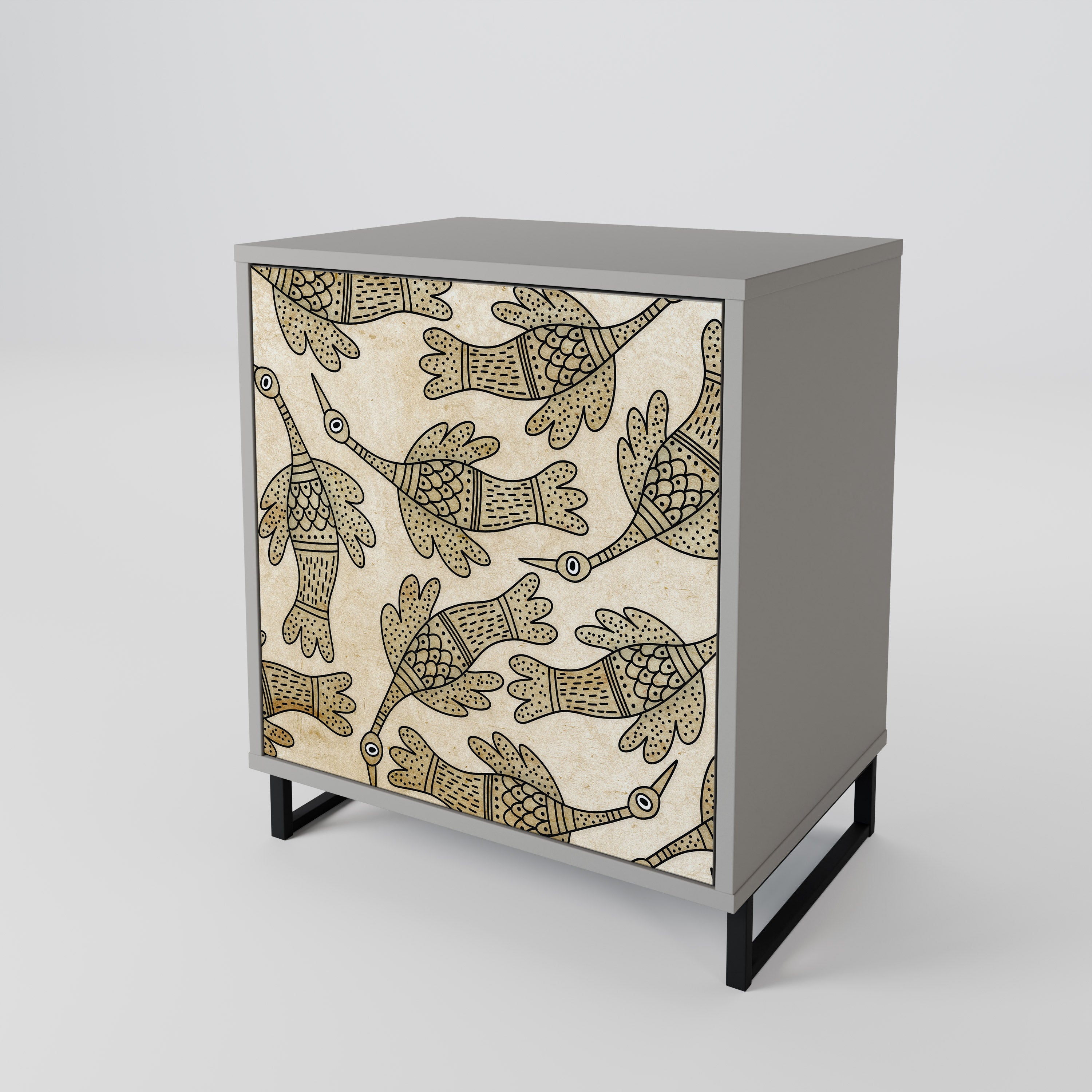 ALMONDINE SONGBIRD 1-Door Sideboard