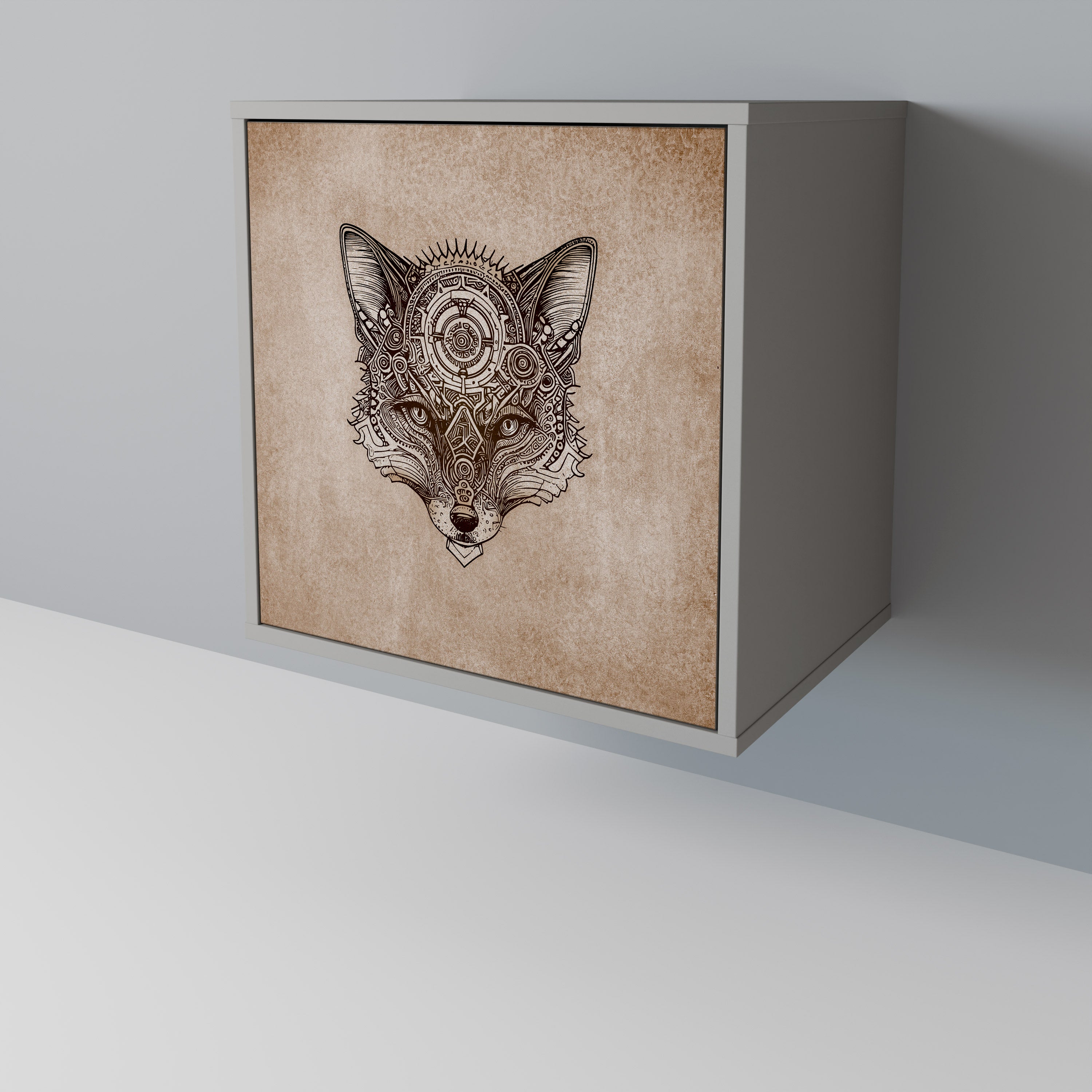 STEAMPUNK CLAN 1-Door Sideboard