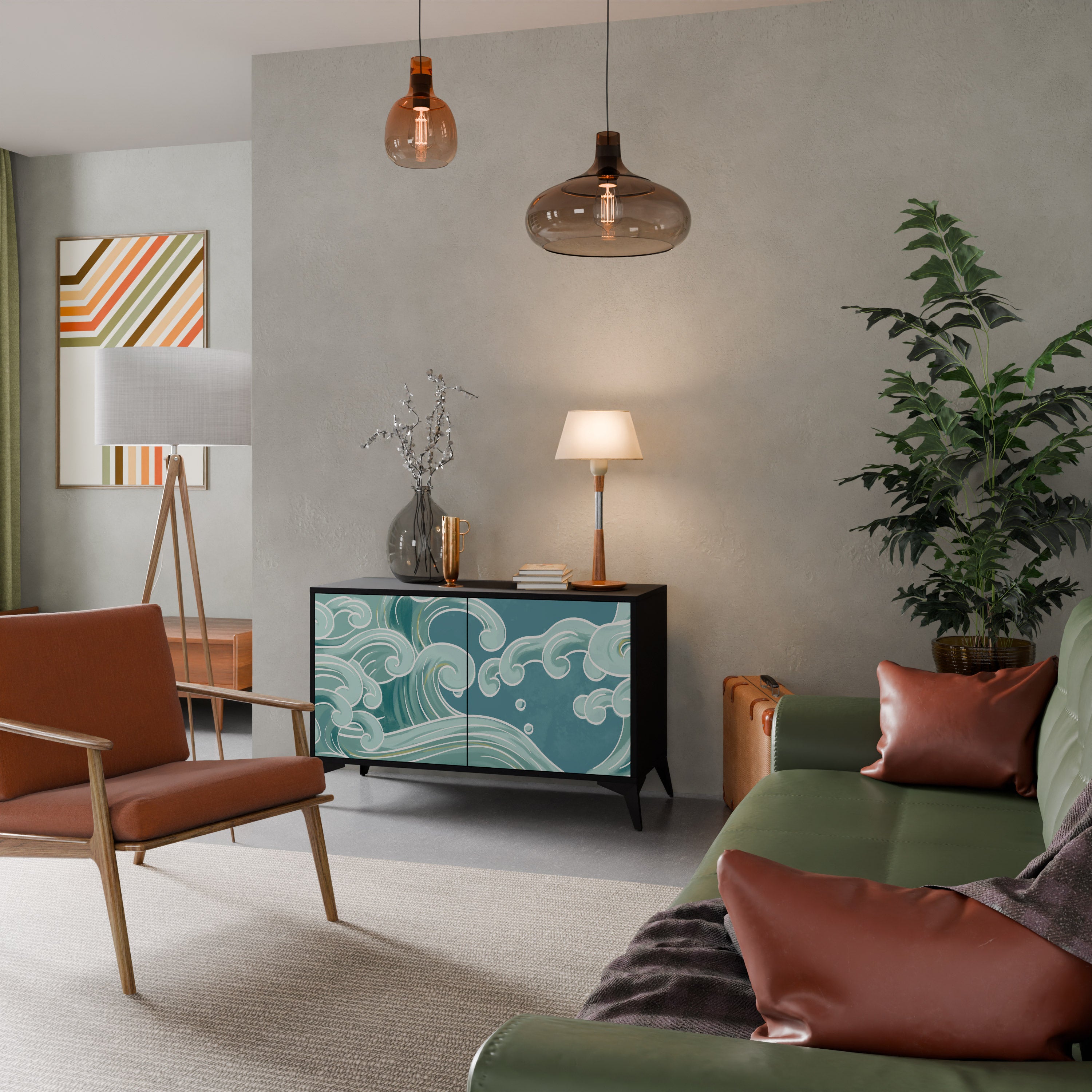 ASIAN SWAY 2-Door Sideboard