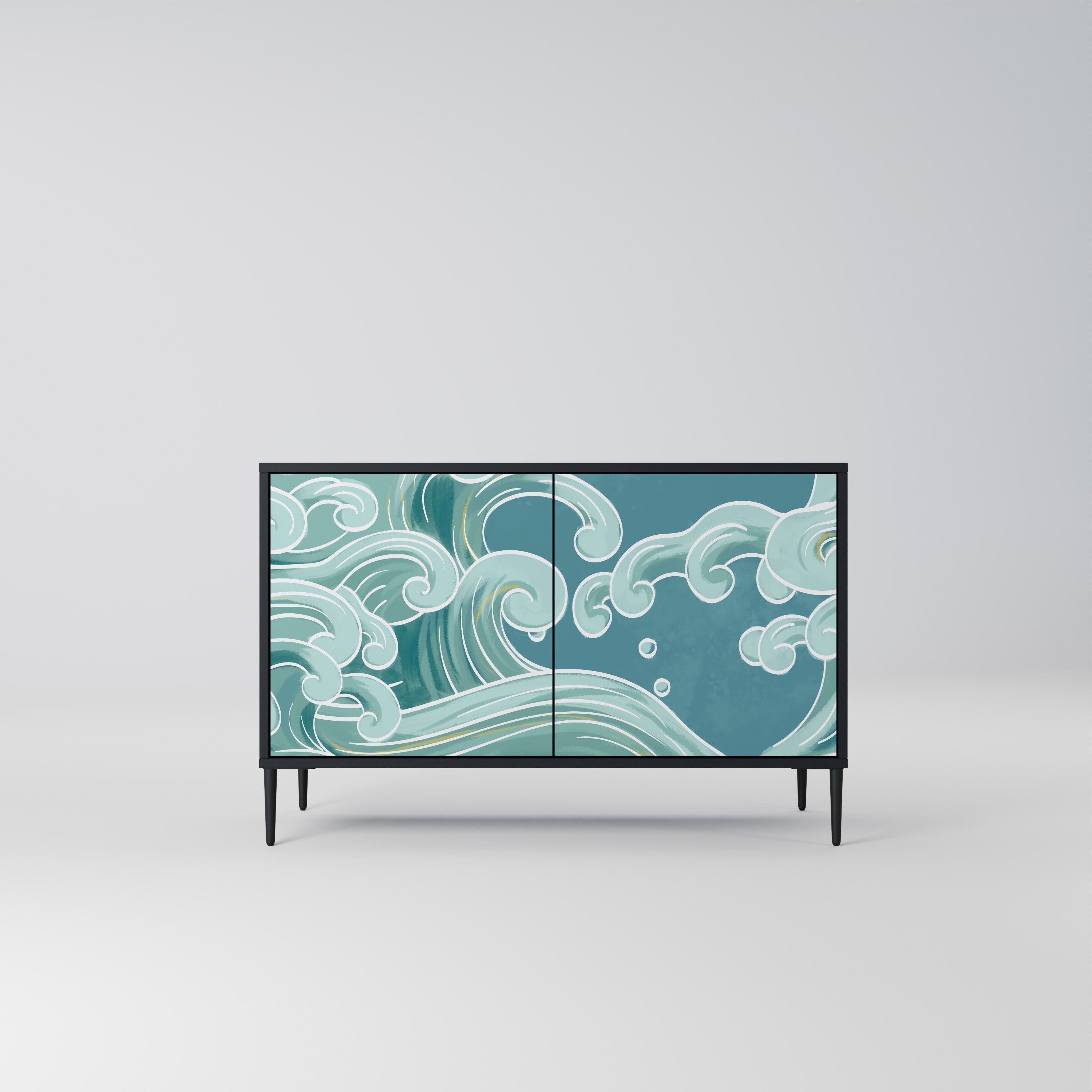 ASIAN SWAY Dvoudveřová komoda