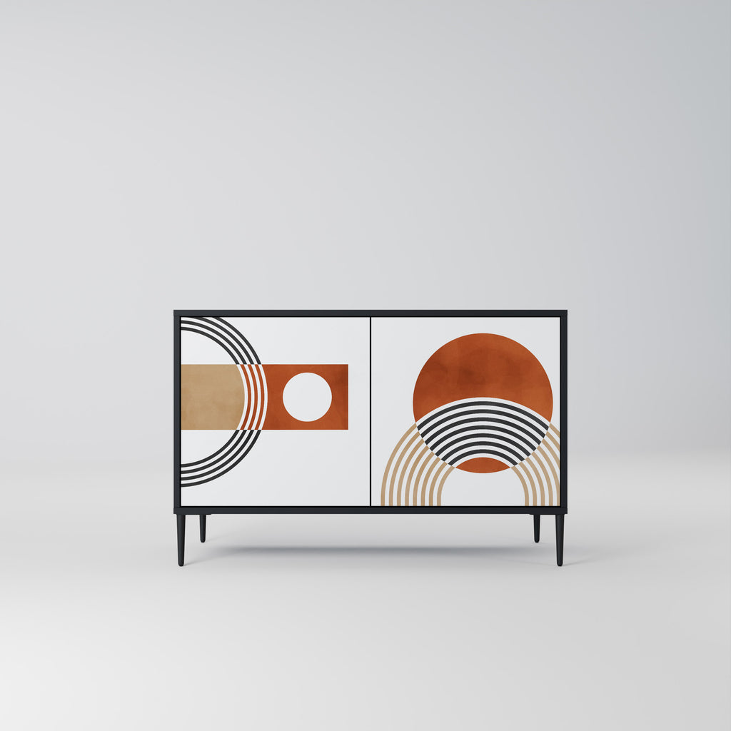 CIRCLE RHYTM Dvoudveřová komoda