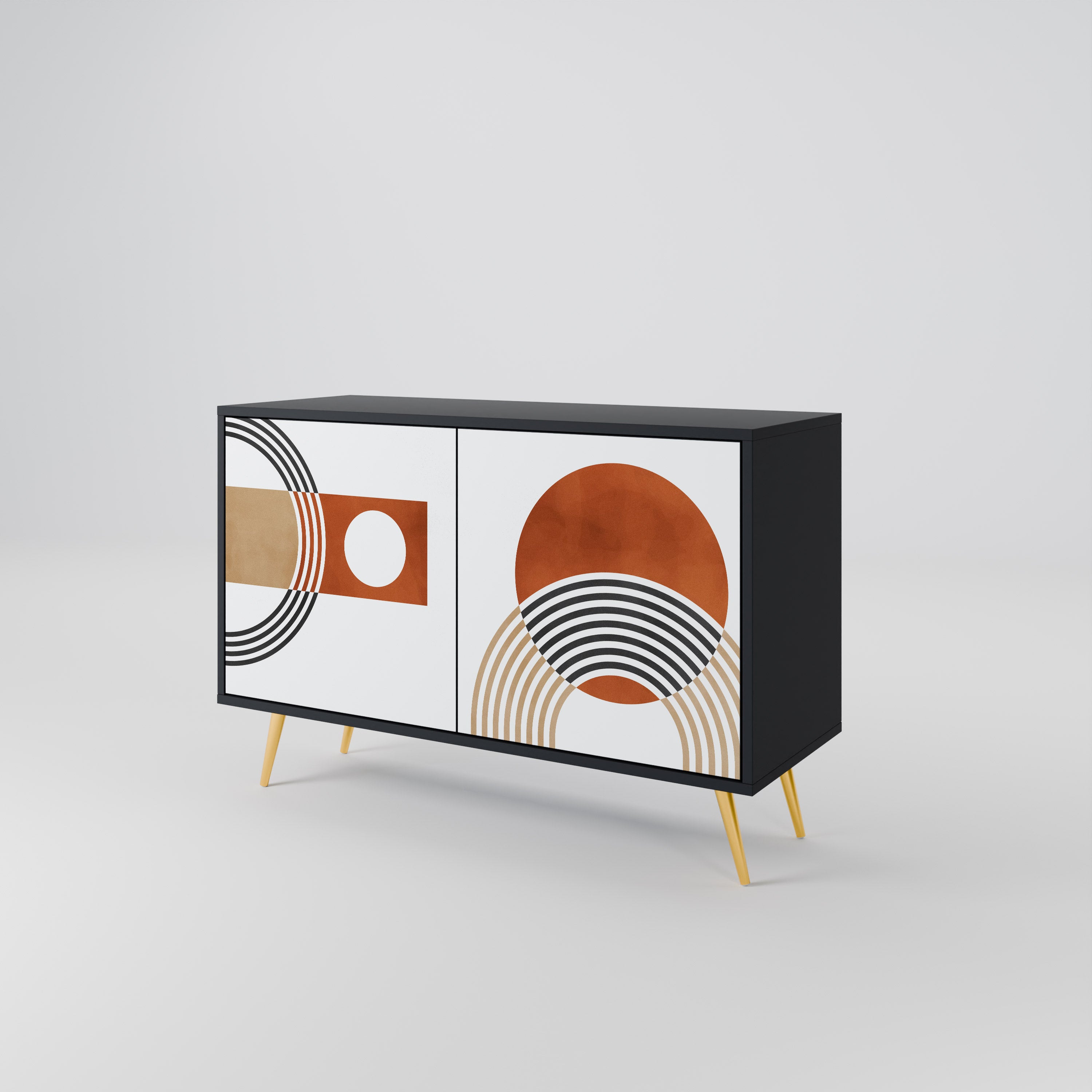 CIRCLE RHYTM 2-Door Sideboard