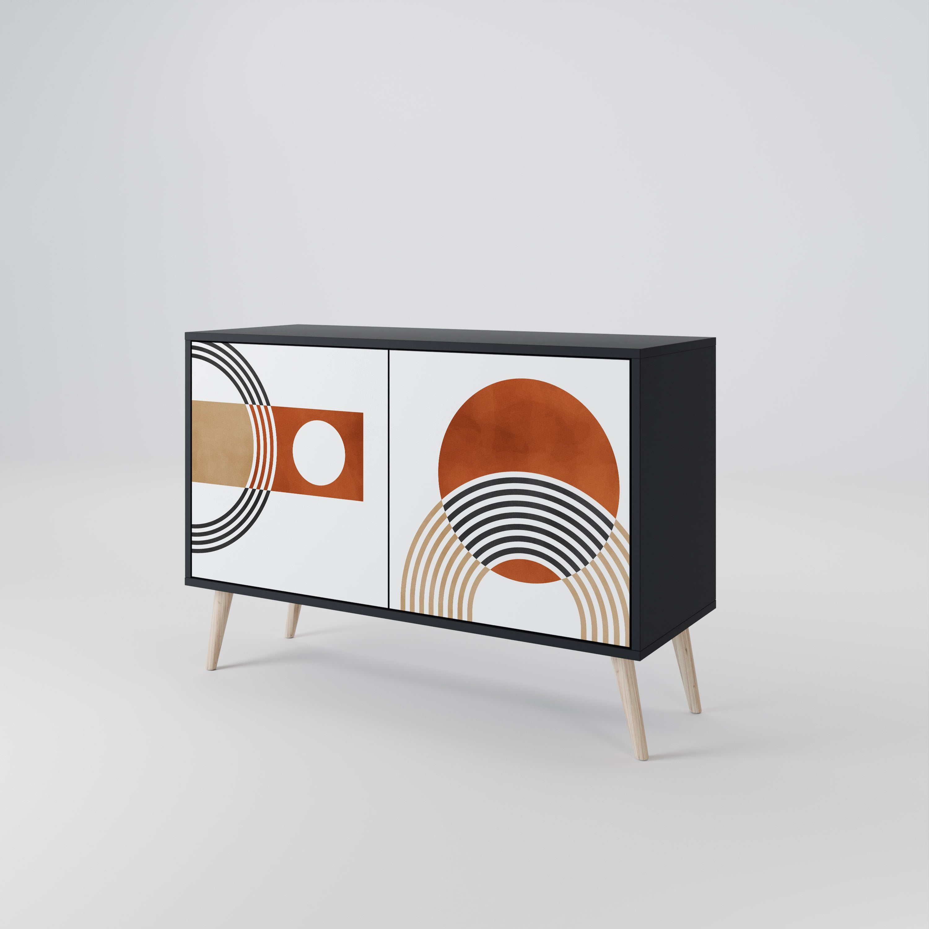 CIRCLE RHYTM 2-Door Sideboard