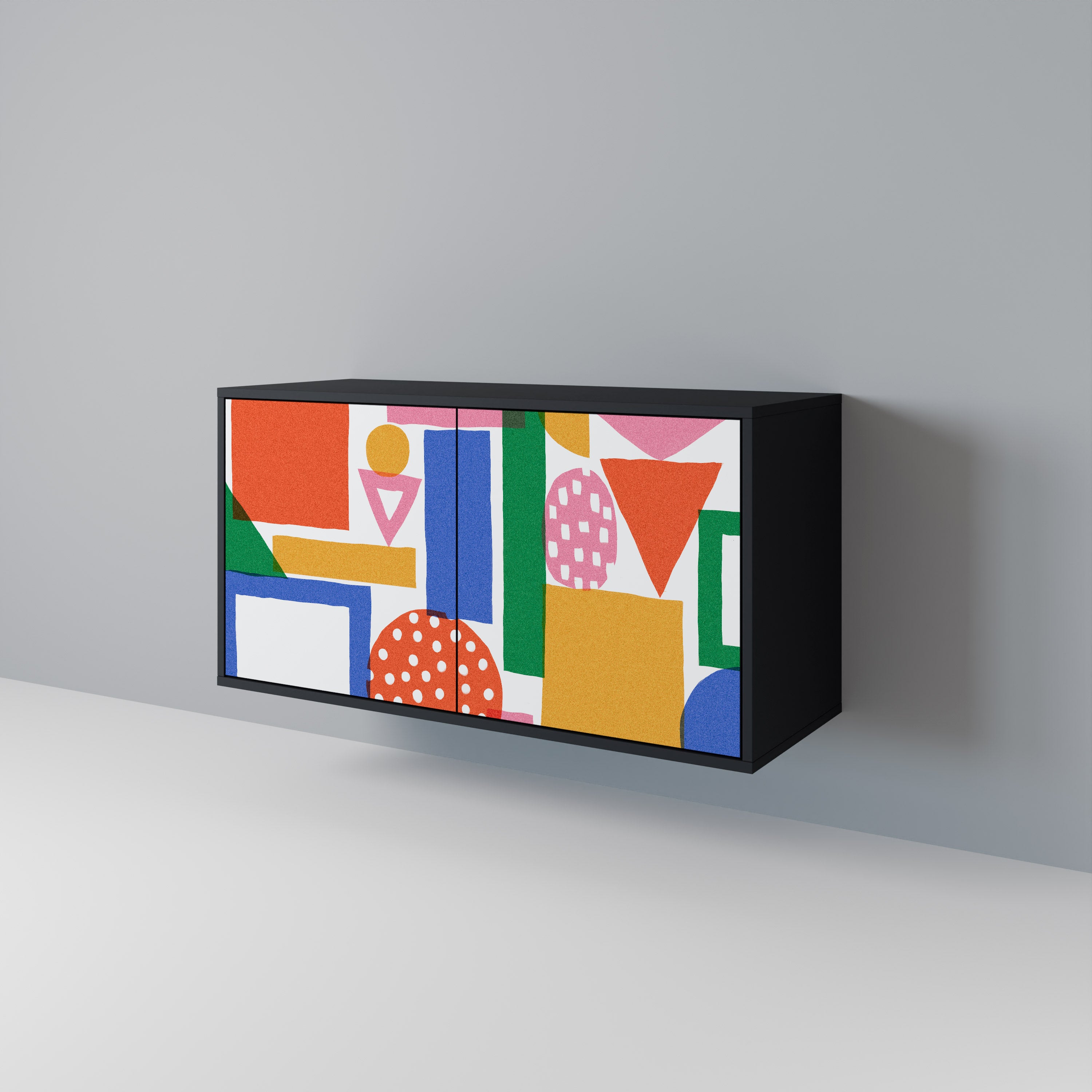 GEOMETRIC GLIMMER 2-Door Sideboard