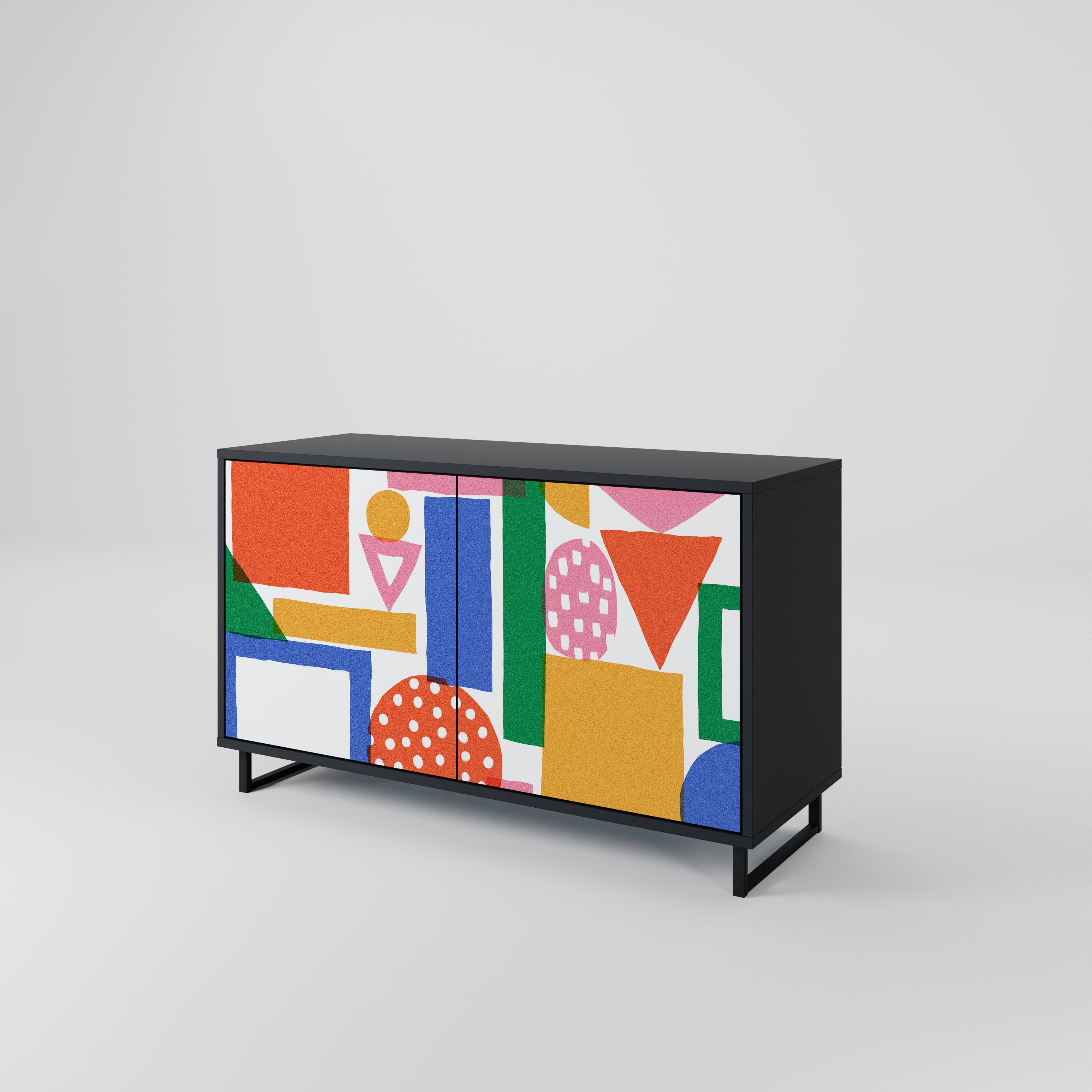 GEOMETRIC GLIMMER 2-Door Sideboard