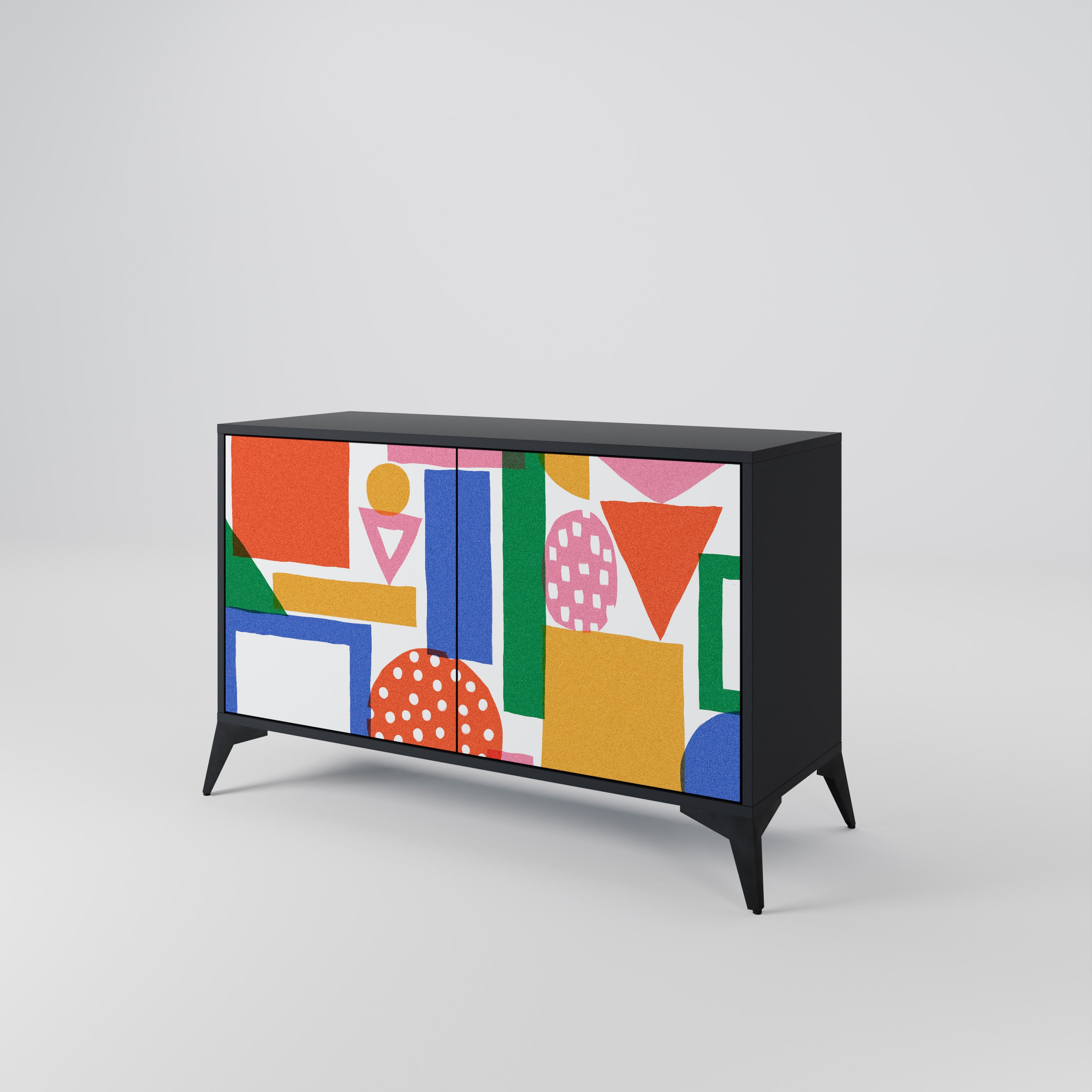 GEOMETRIC GLIMMER 2-Door Sideboard