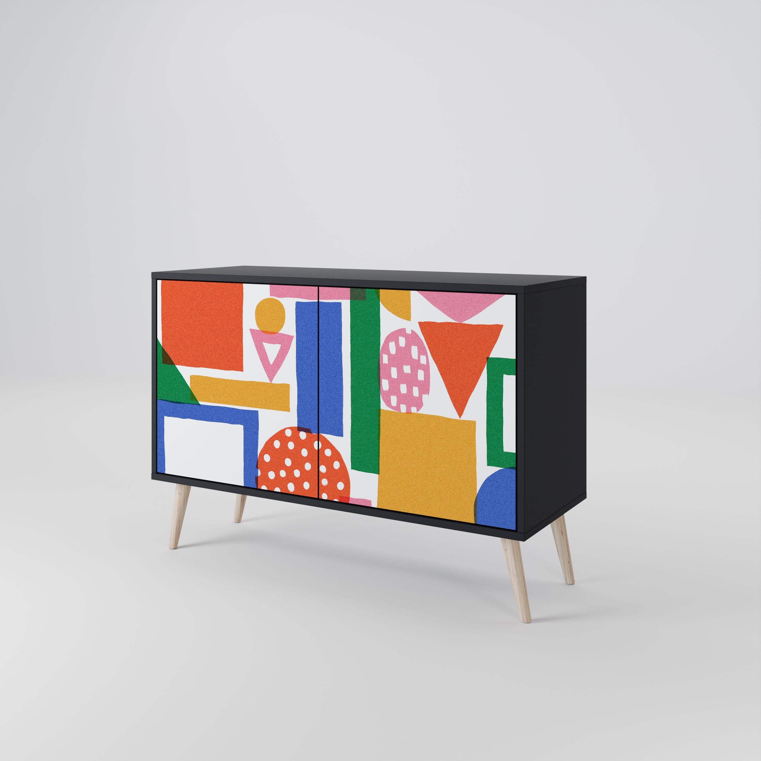 GEOMETRIC GLIMMER 2-Door Sideboard