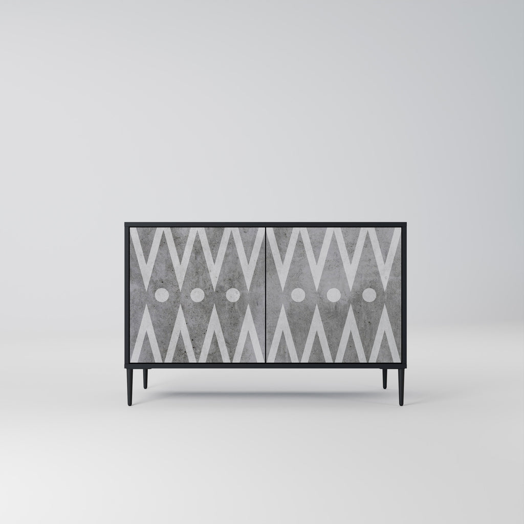 SHARP EDGES 2-Door Sideboard