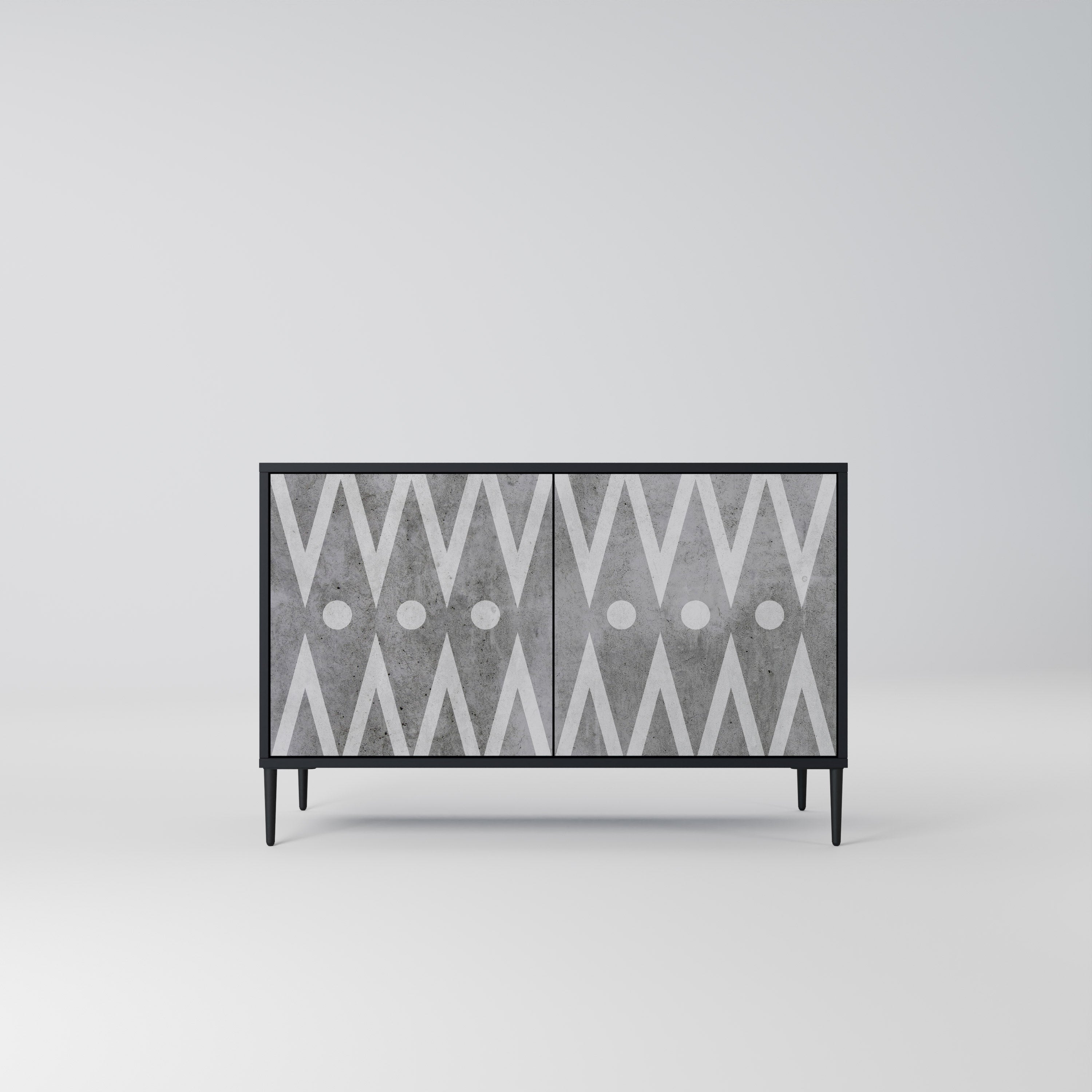 SHARP EDGES 2-Door Sideboard