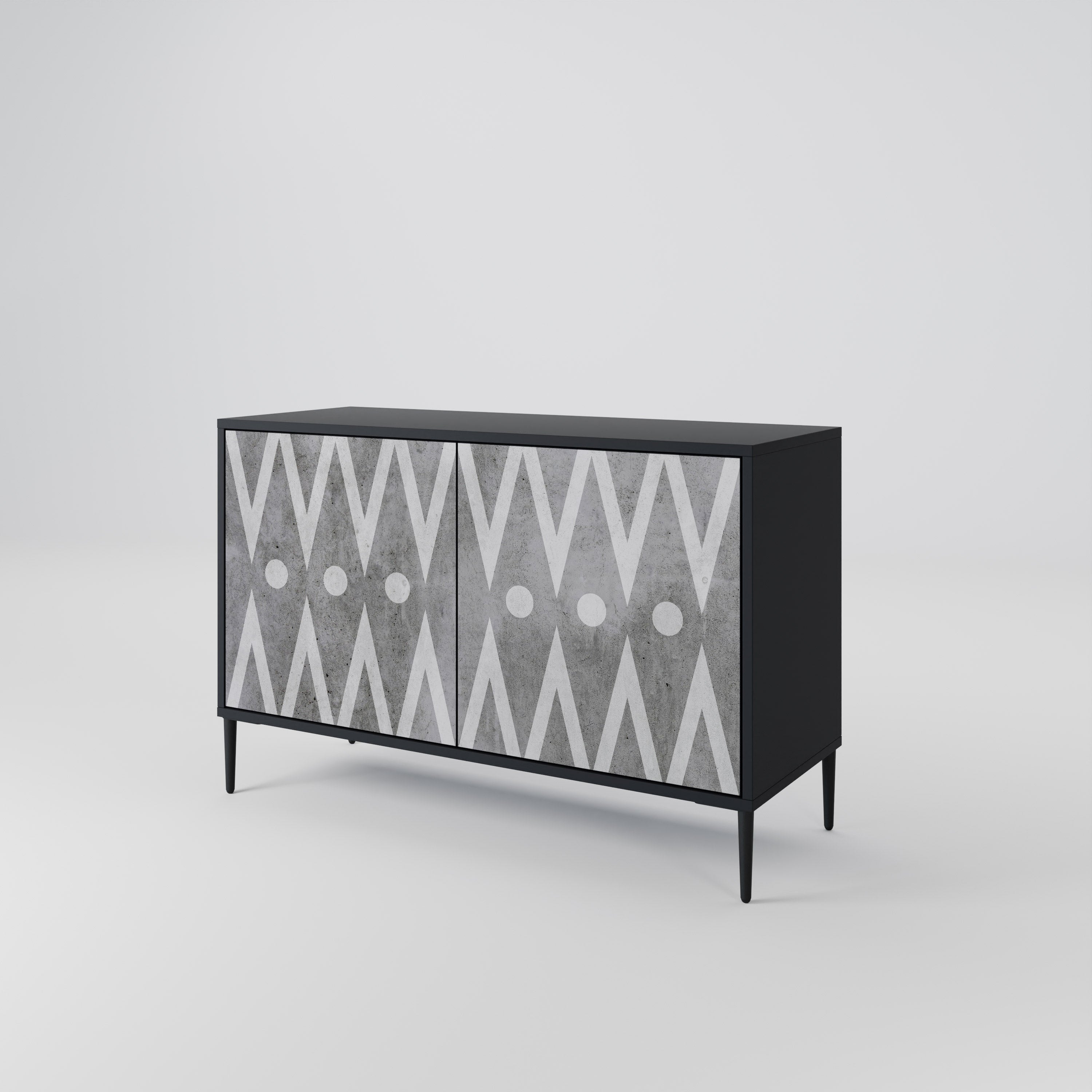 SHARP EDGES 2-Door Sideboard