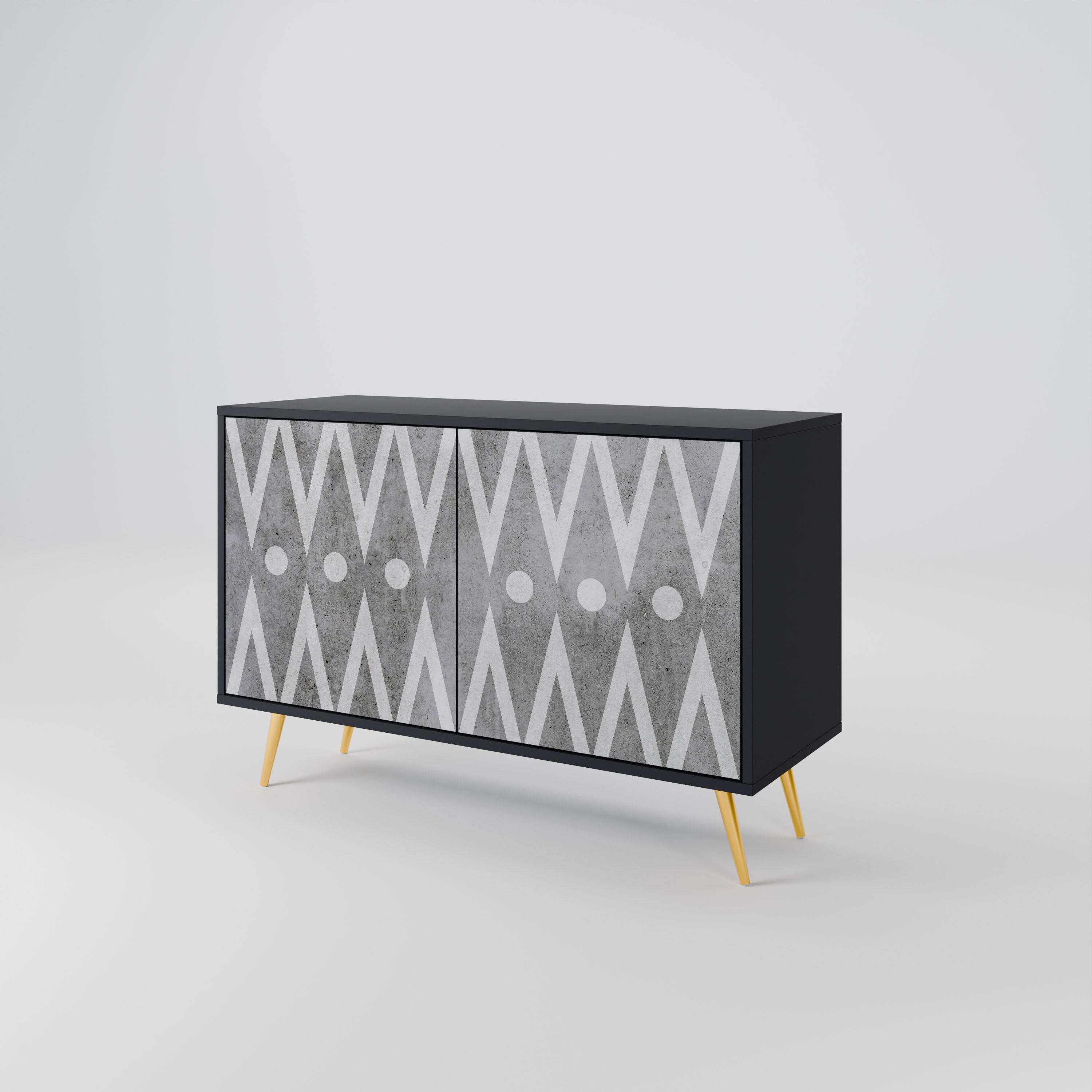 SHARP EDGES 2-Door Sideboard