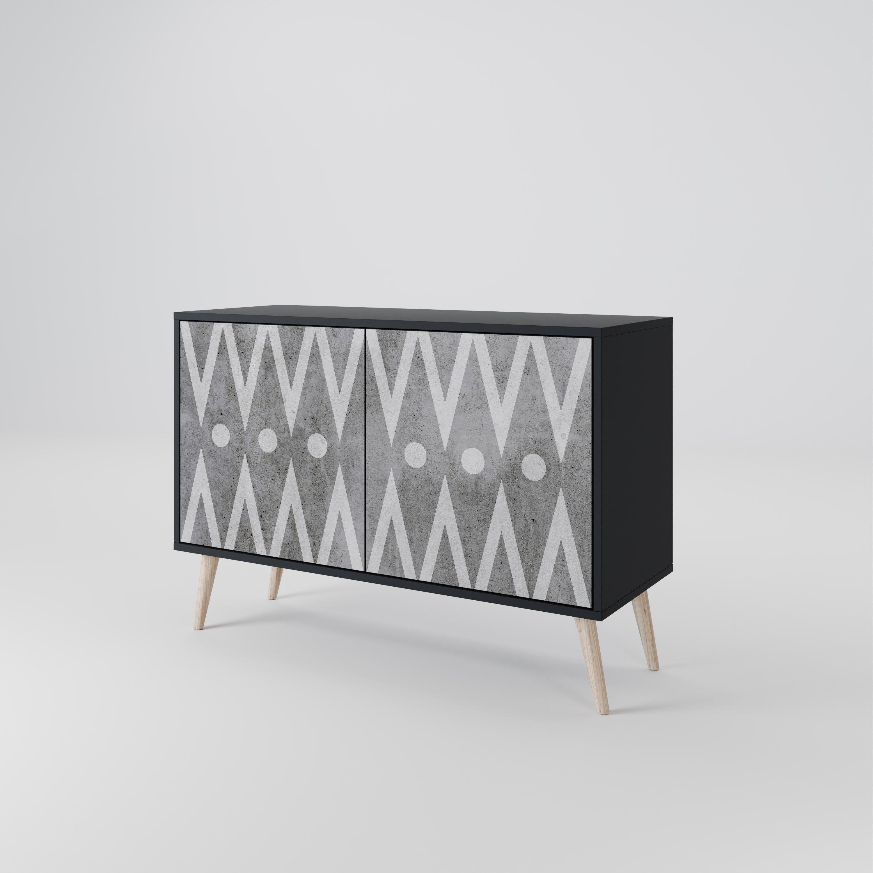 SHARP EDGES 2-Door Sideboard