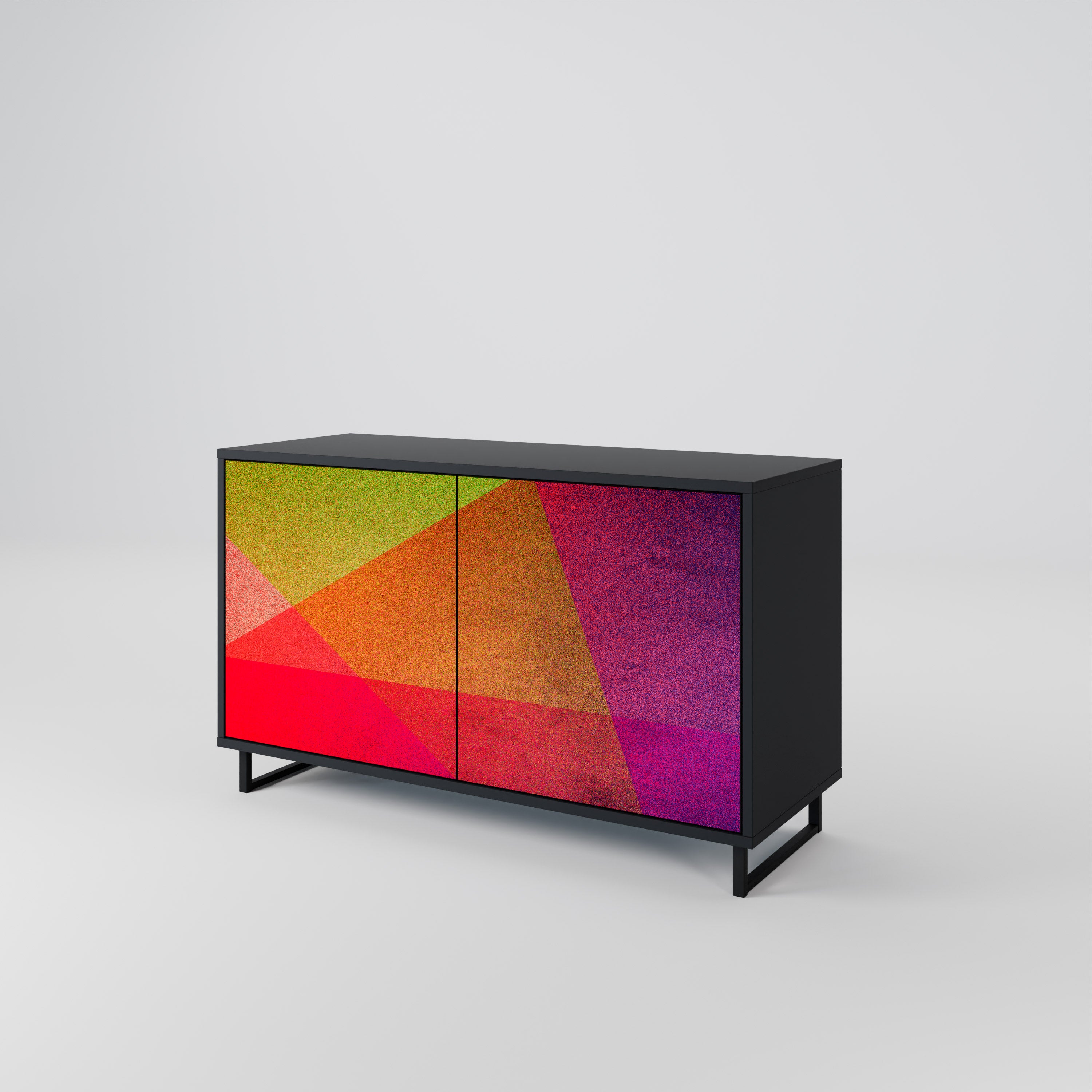 VIVID GEOMETRY 2-Door Sideboard