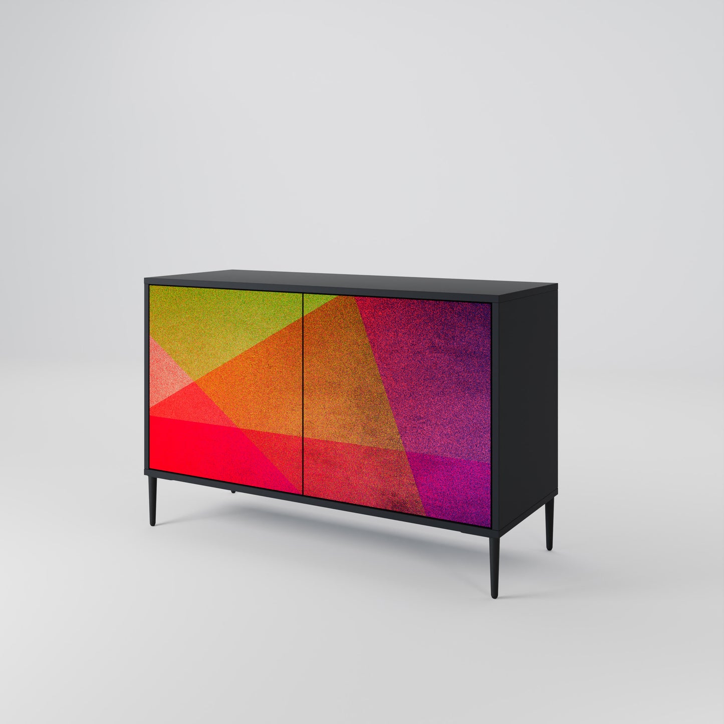 VIVID GEOMETRY Dvoudveřová komoda