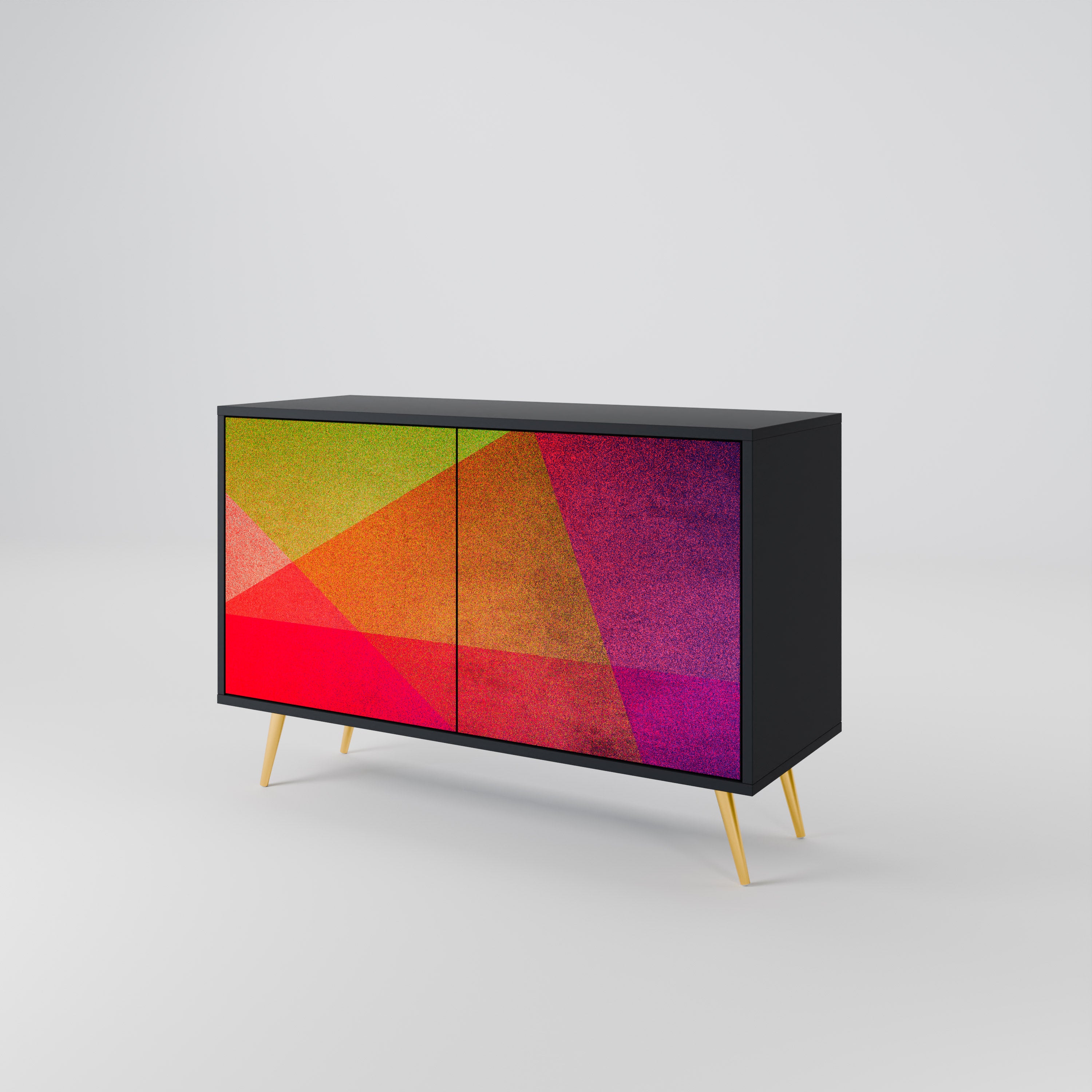 VIVID GEOMETRY 2-Door Sideboard