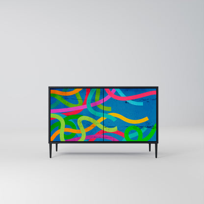 STREAMER TANGLE Dvoudveřová komoda