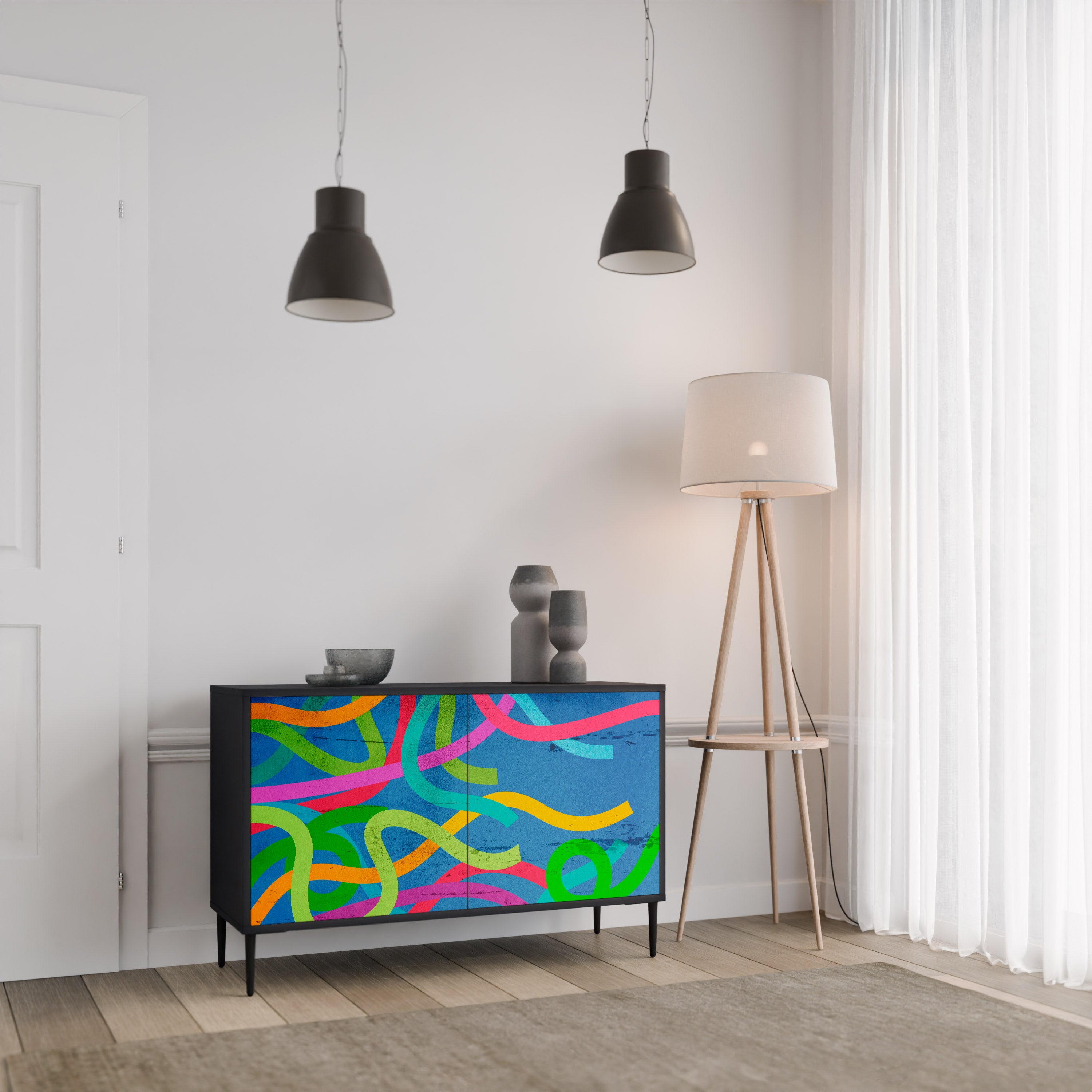 STREAMER TANGLE 2-Door Sideboard