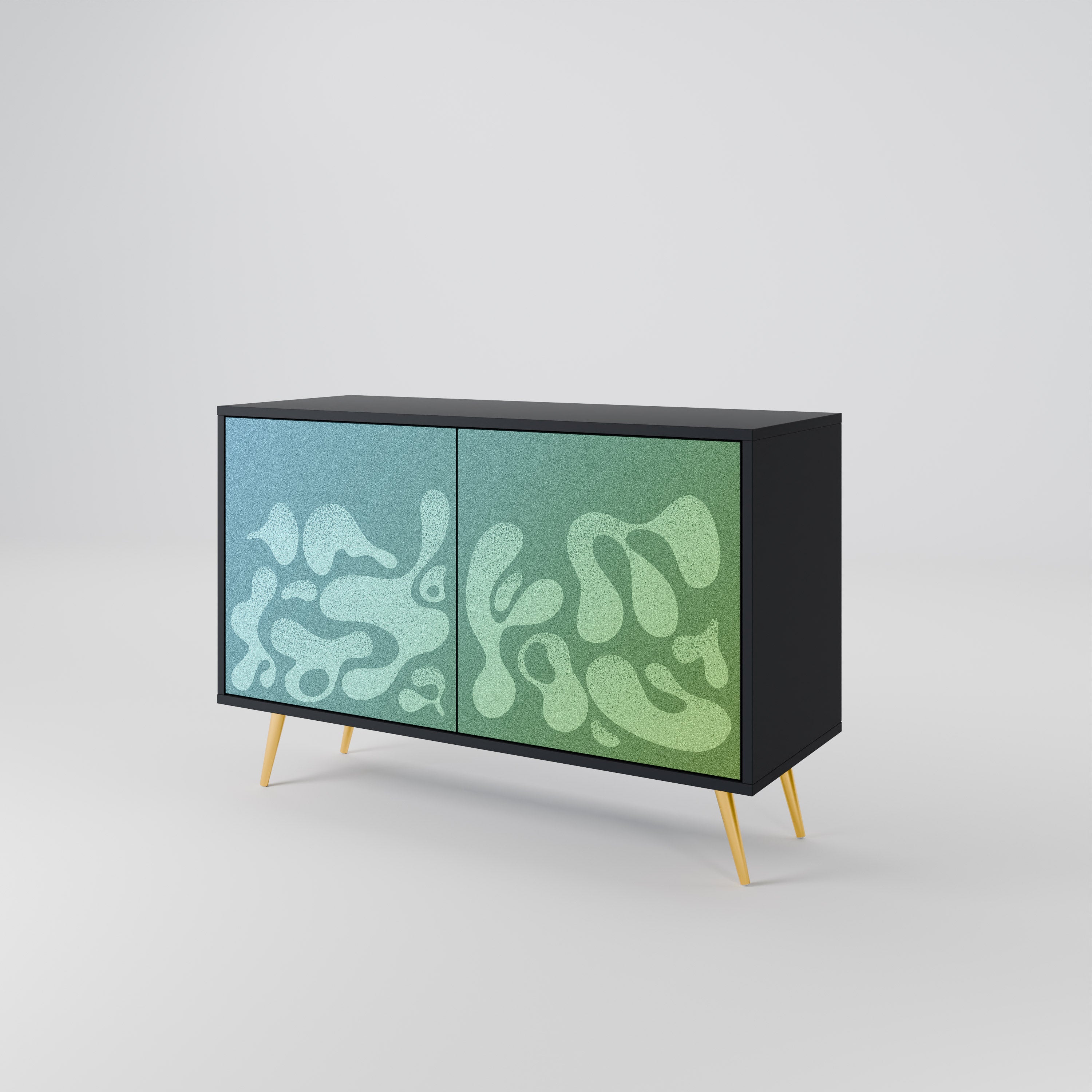IRREGULAR BLUE 2-Door Sideboard