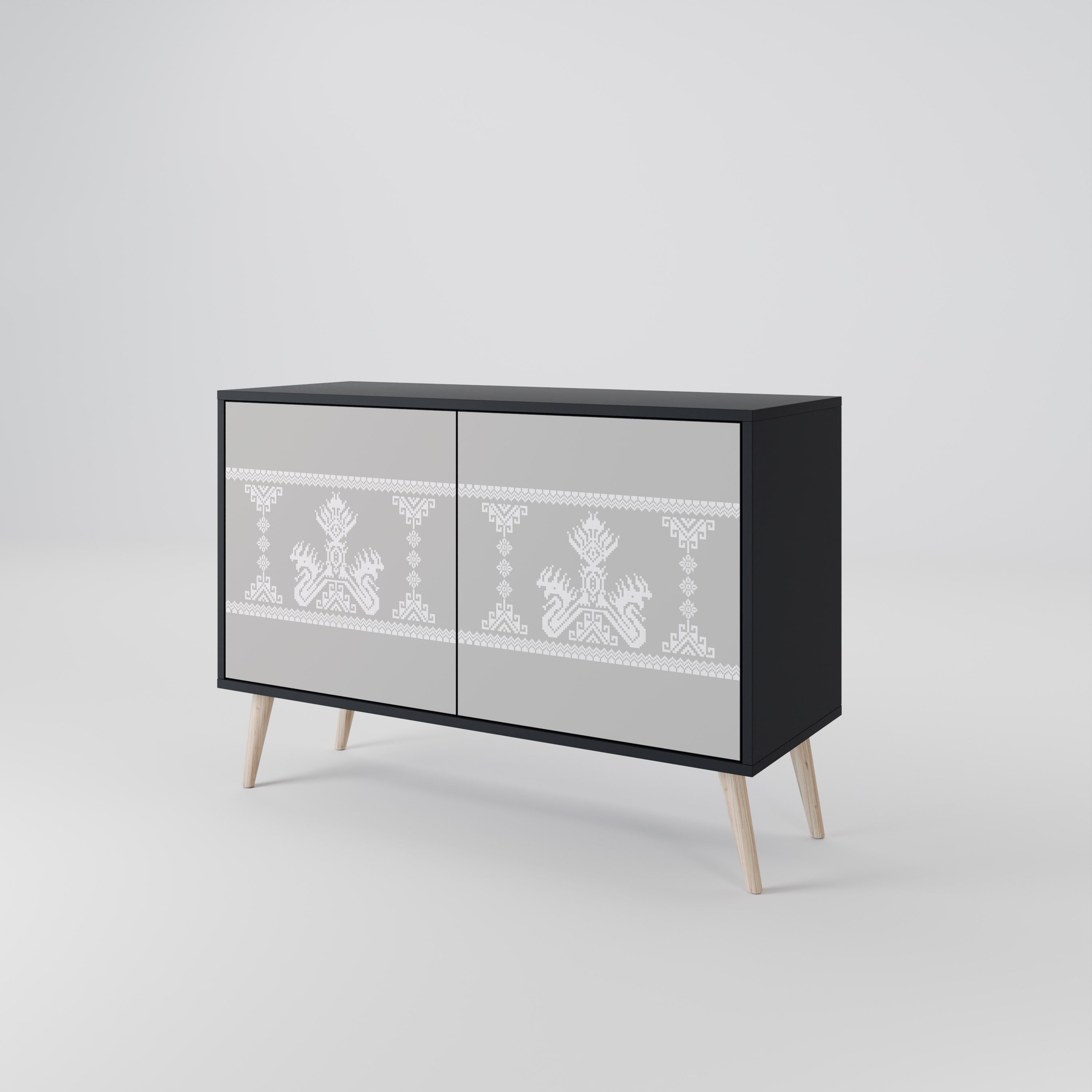 THAI GRAY 2-Door Sideboard