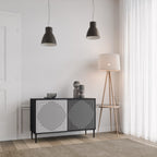 POLYGON ILLUSION Dvoudveřová komoda