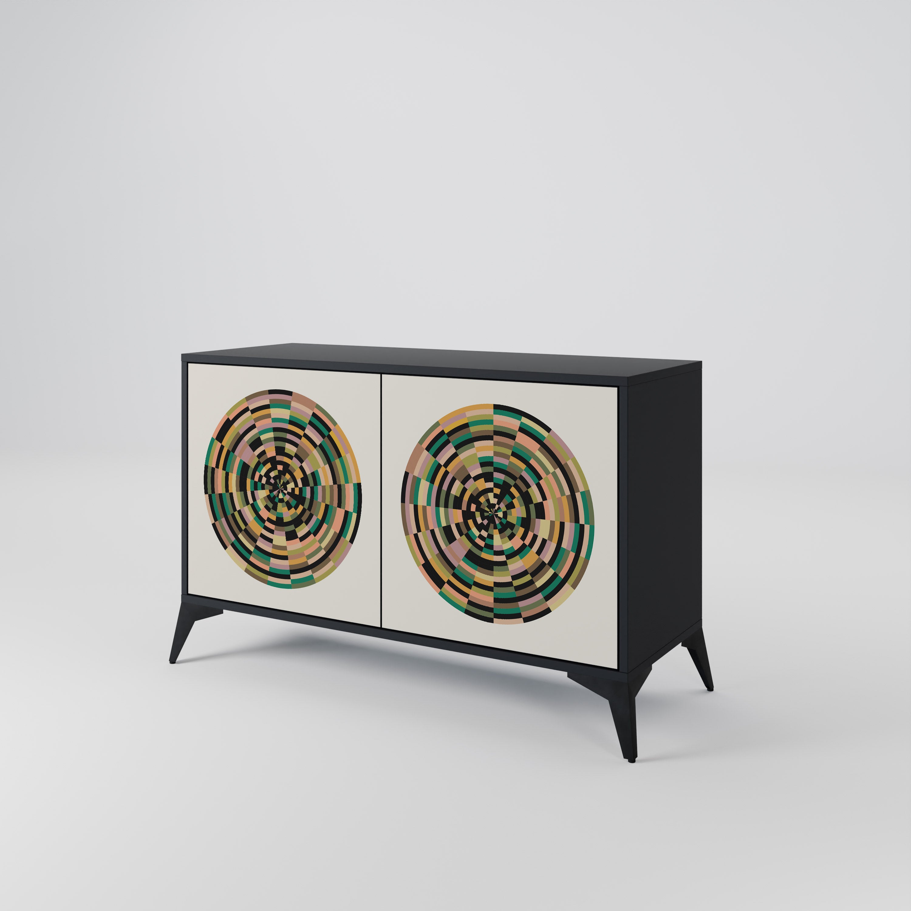 GREEN CIRCLES 2-Door Sideboard
