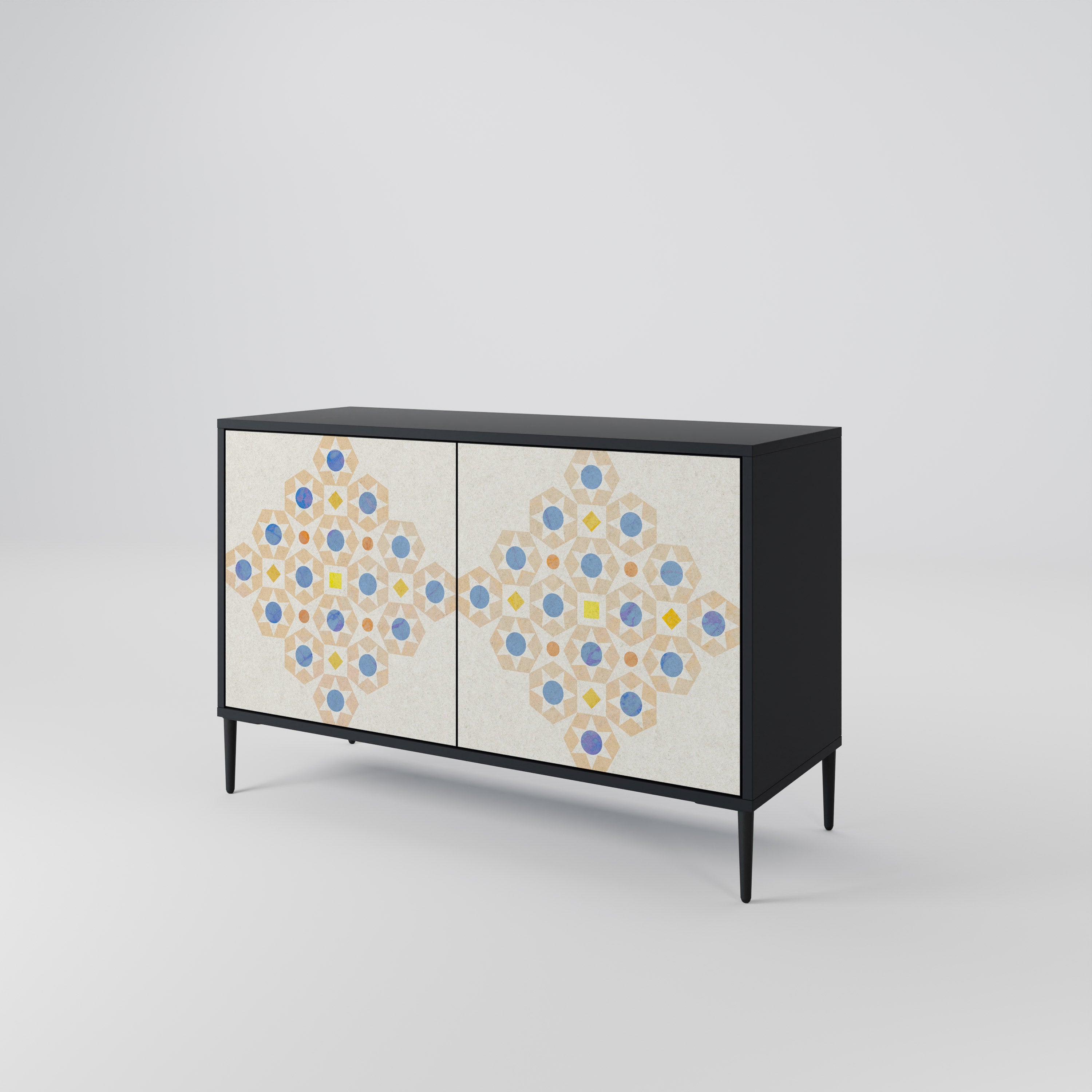 PATTERNED PRISM 2-Door Sideboard