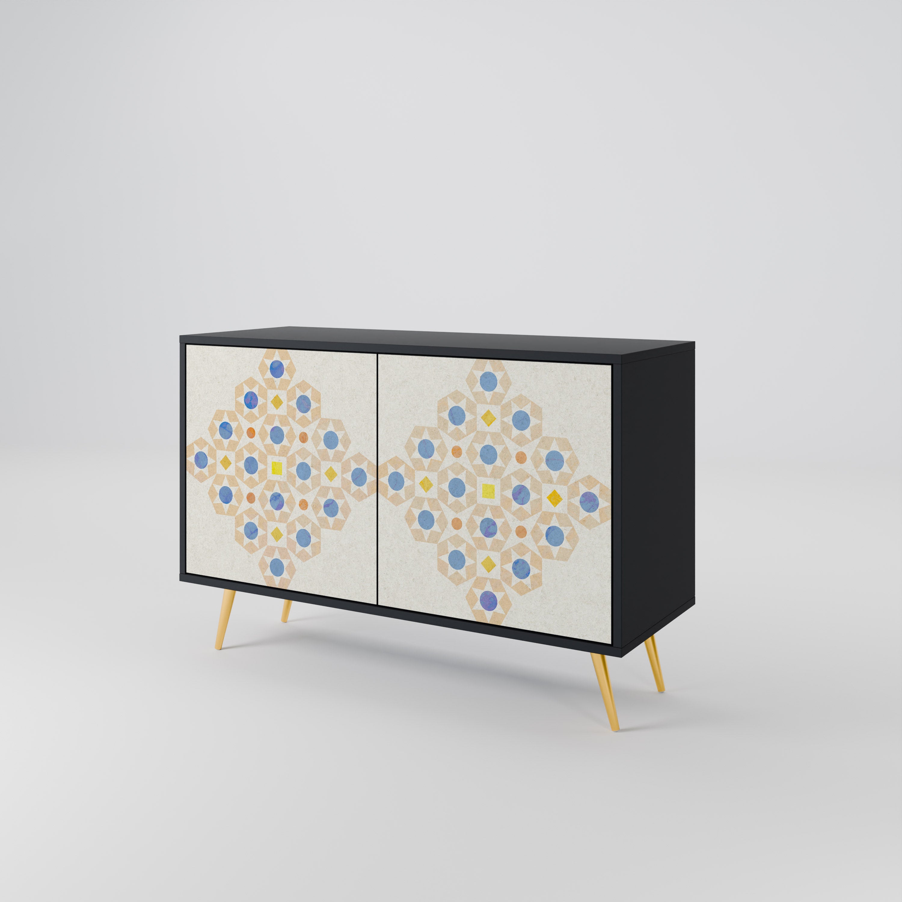 PATTERNED PRISM 2-Door Sideboard