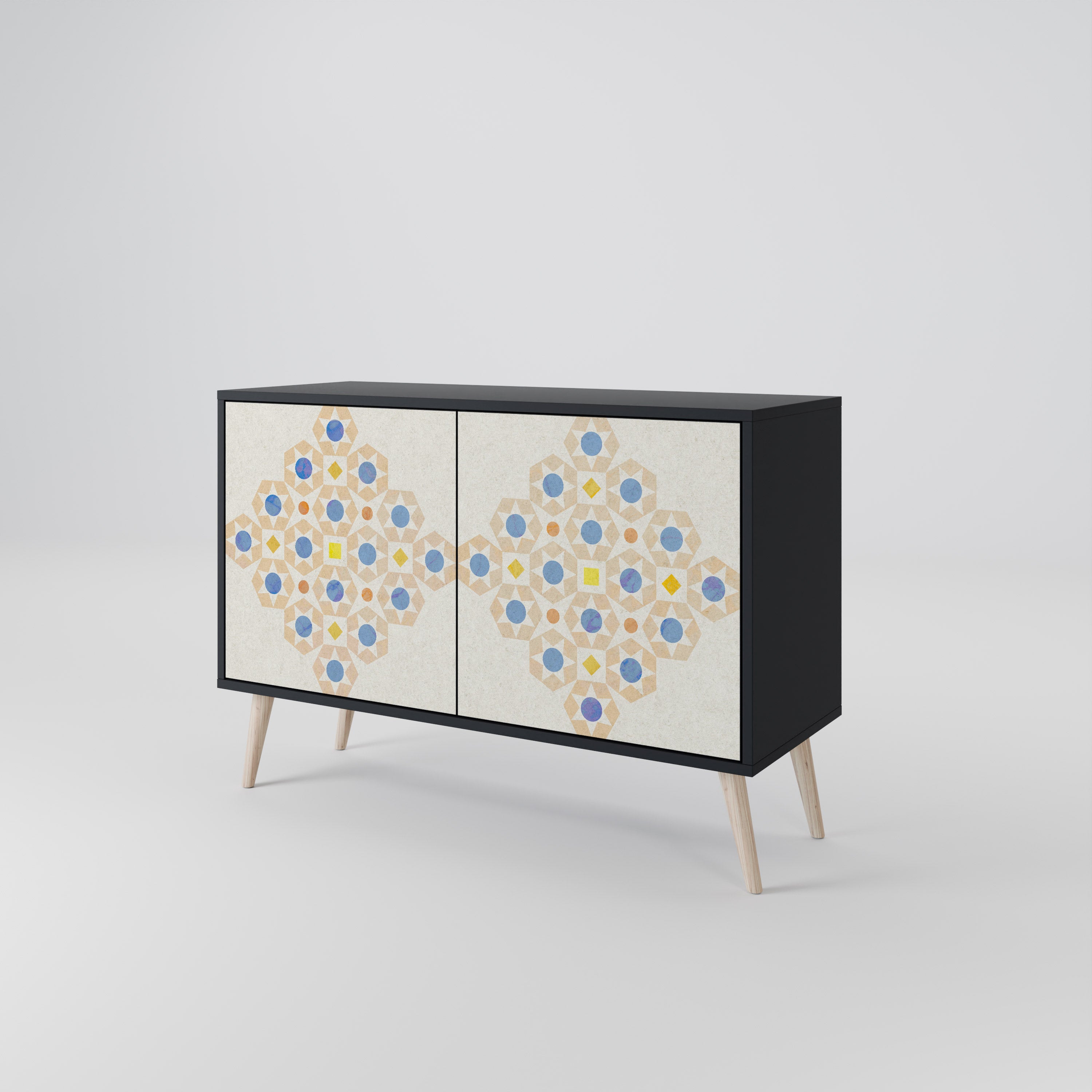 PATTERNED PRISM 2-Door Sideboard