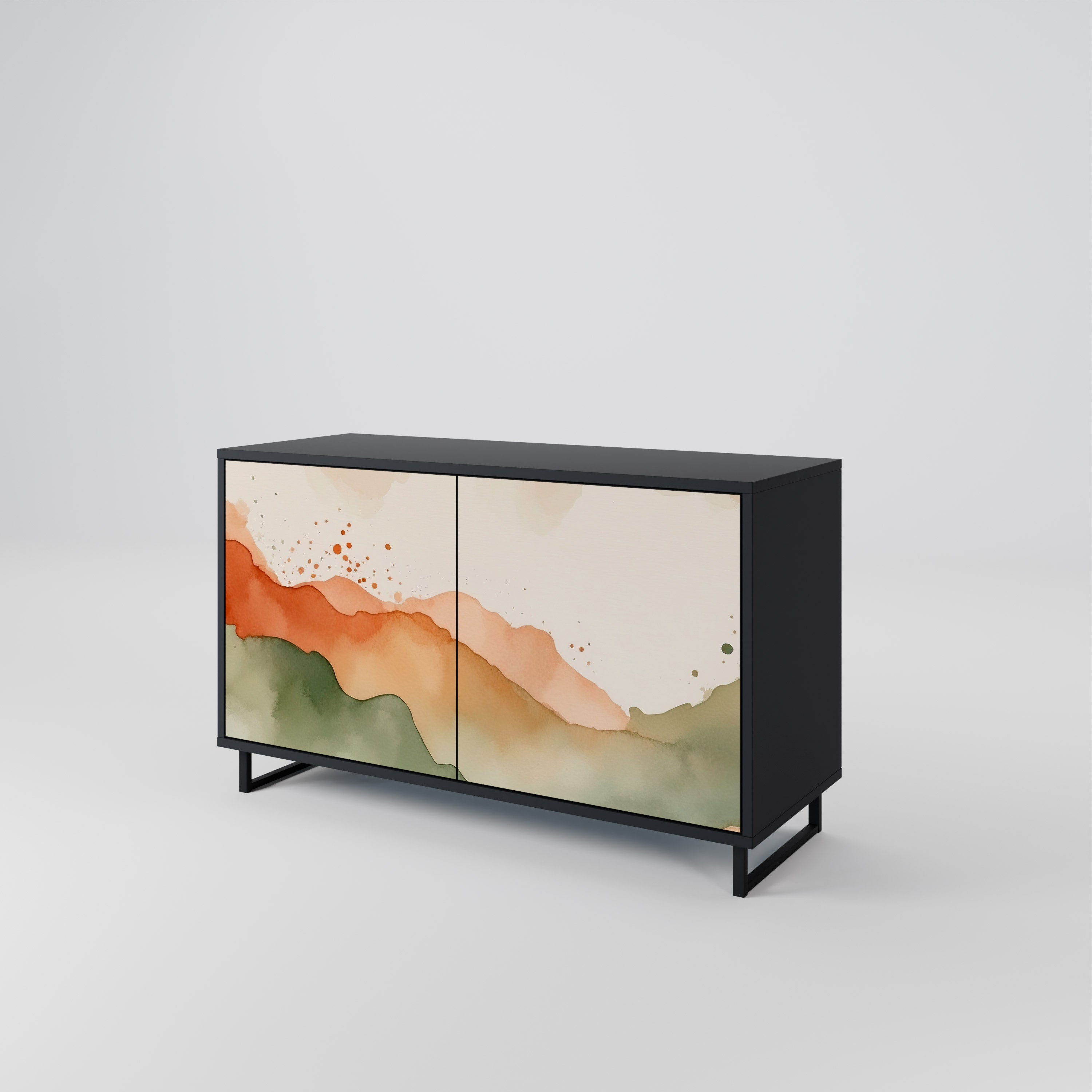 WATERCOLOUR PEAKS 2-Door Sideboard