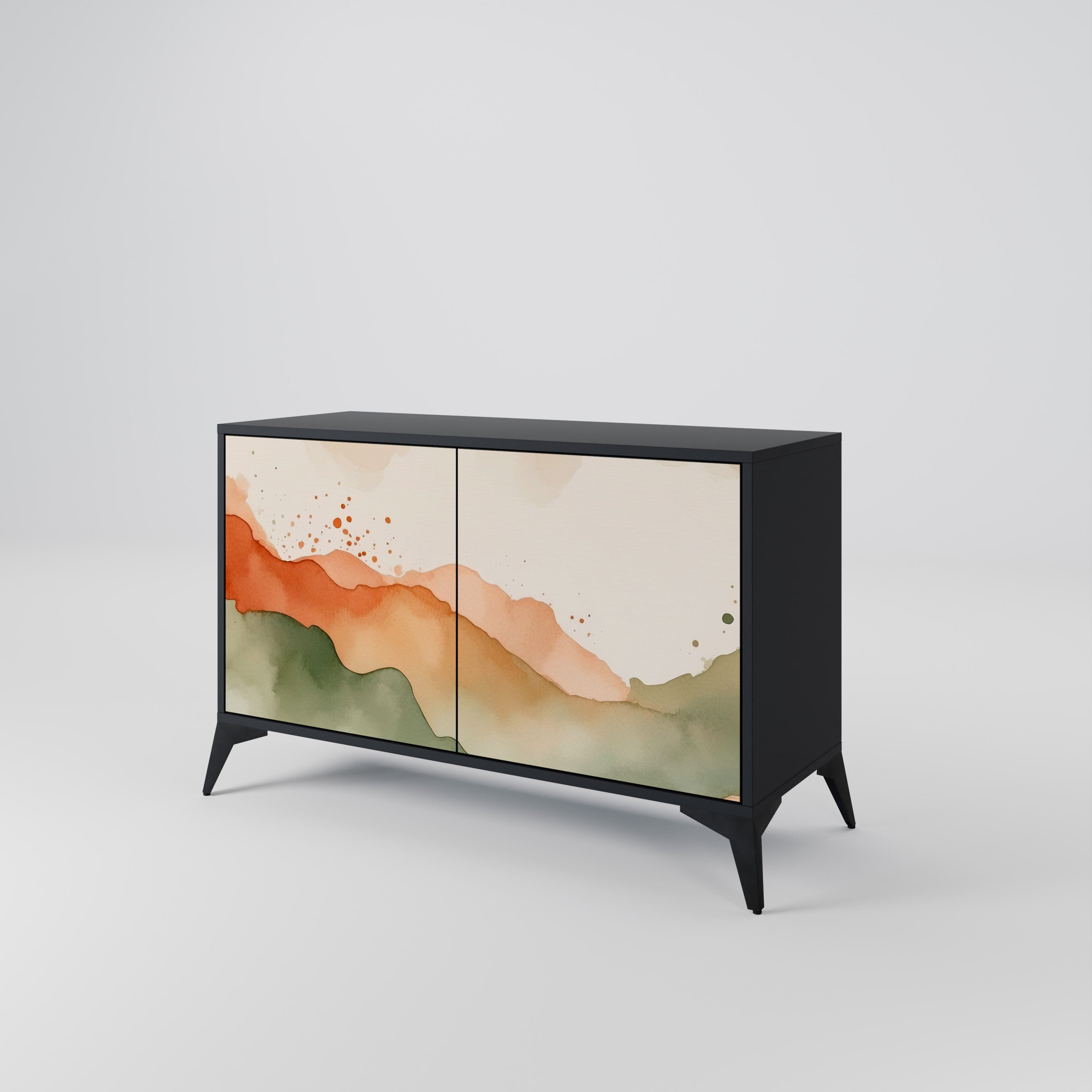 WATERCOLOUR PEAKS 2-Door Sideboard