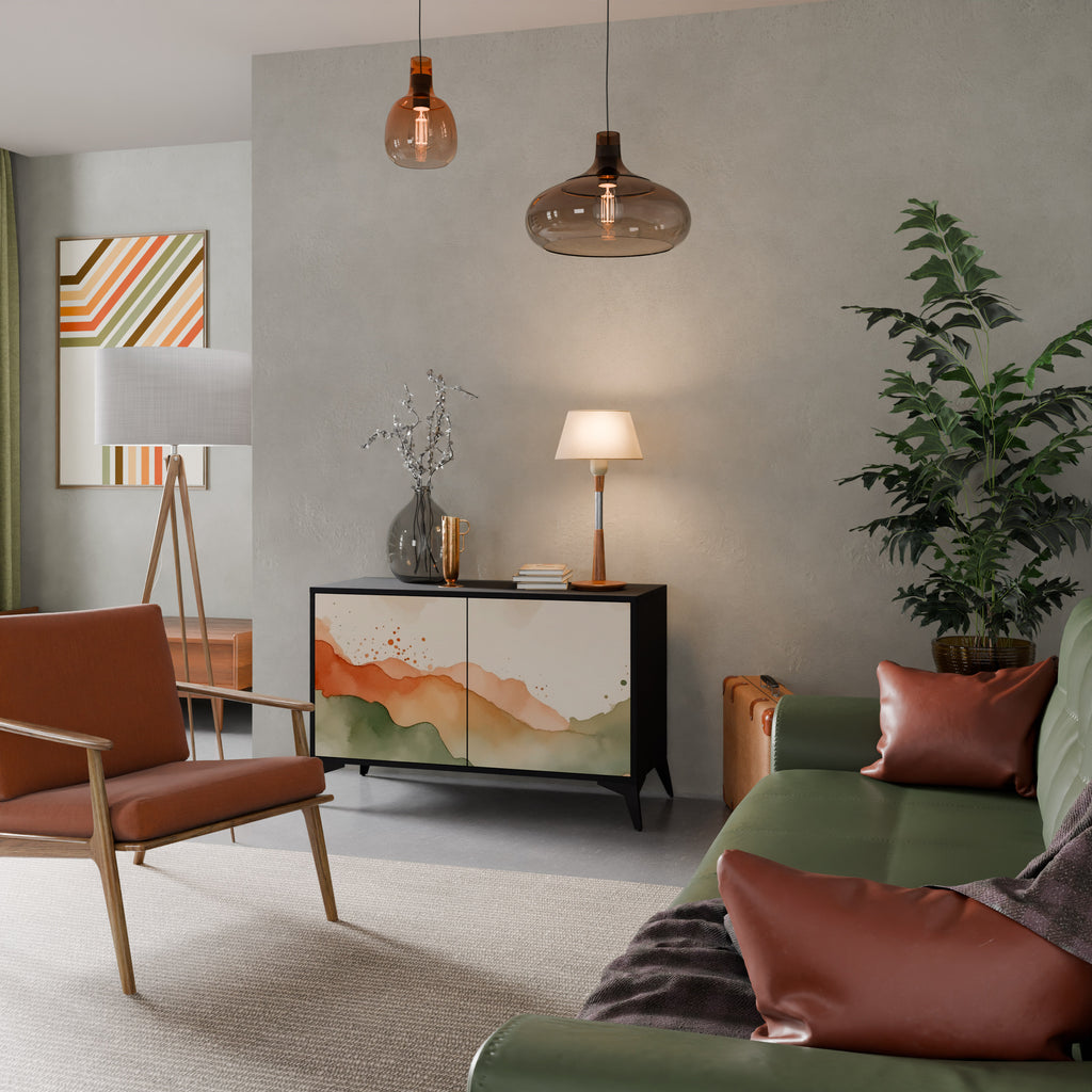 WATERCOLOUR PEAKS 2-Door Sideboard