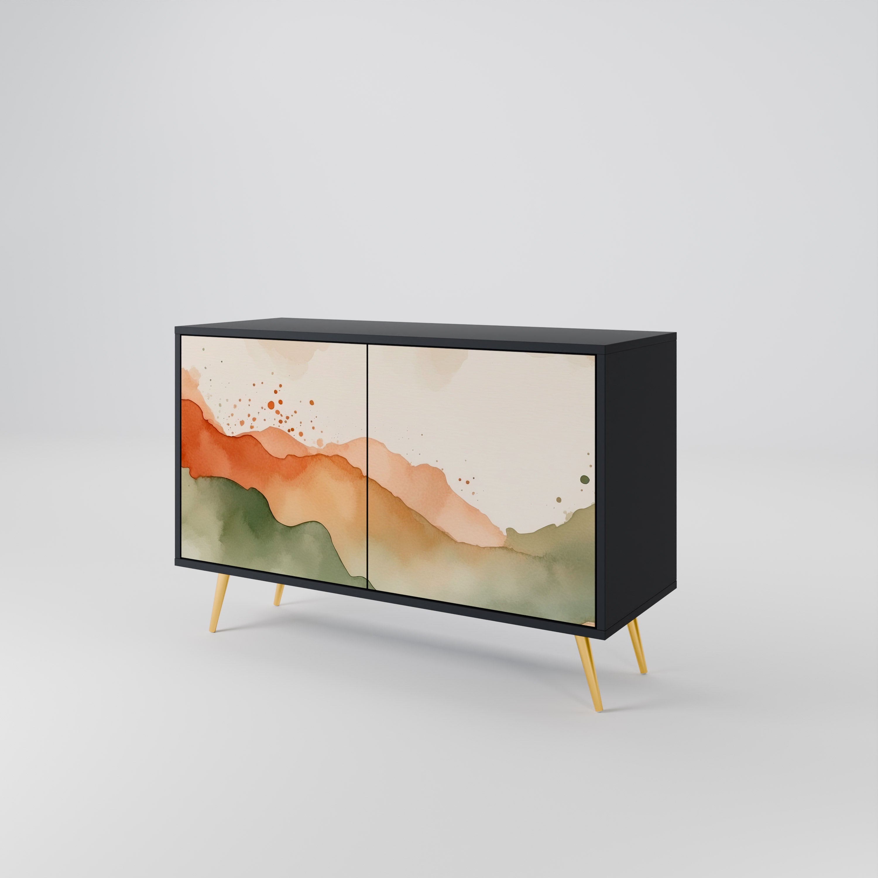 WATERCOLOUR PEAKS 2-Door Sideboard