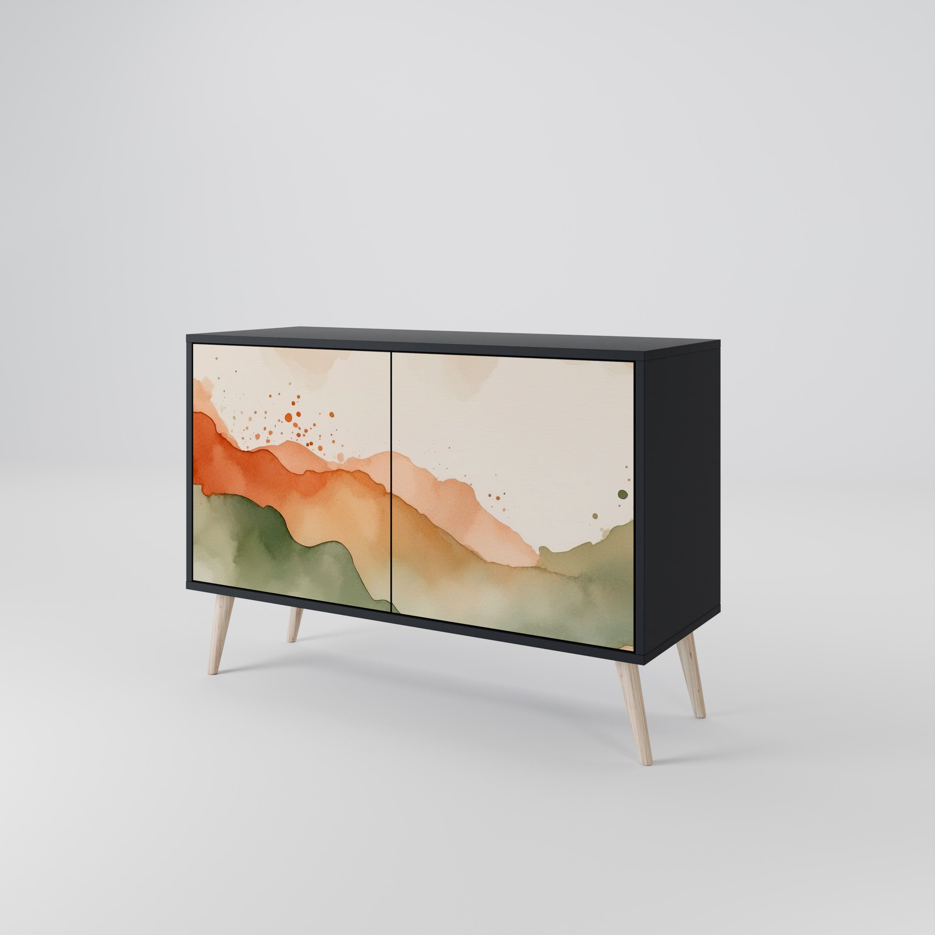 WATERCOLOUR PEAKS 2-Door Sideboard