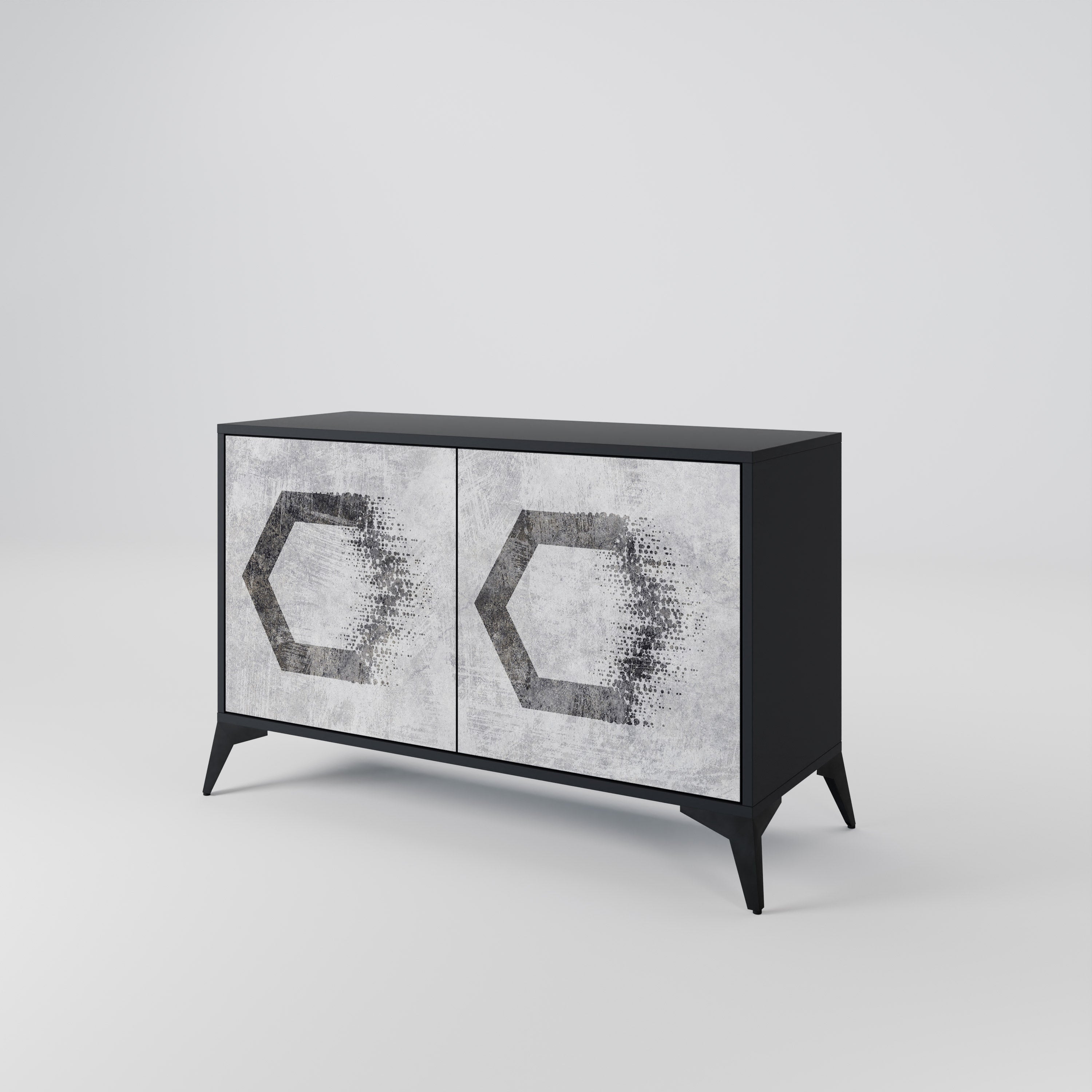HEXAGONAL FIGURES 2-Door Sideboard