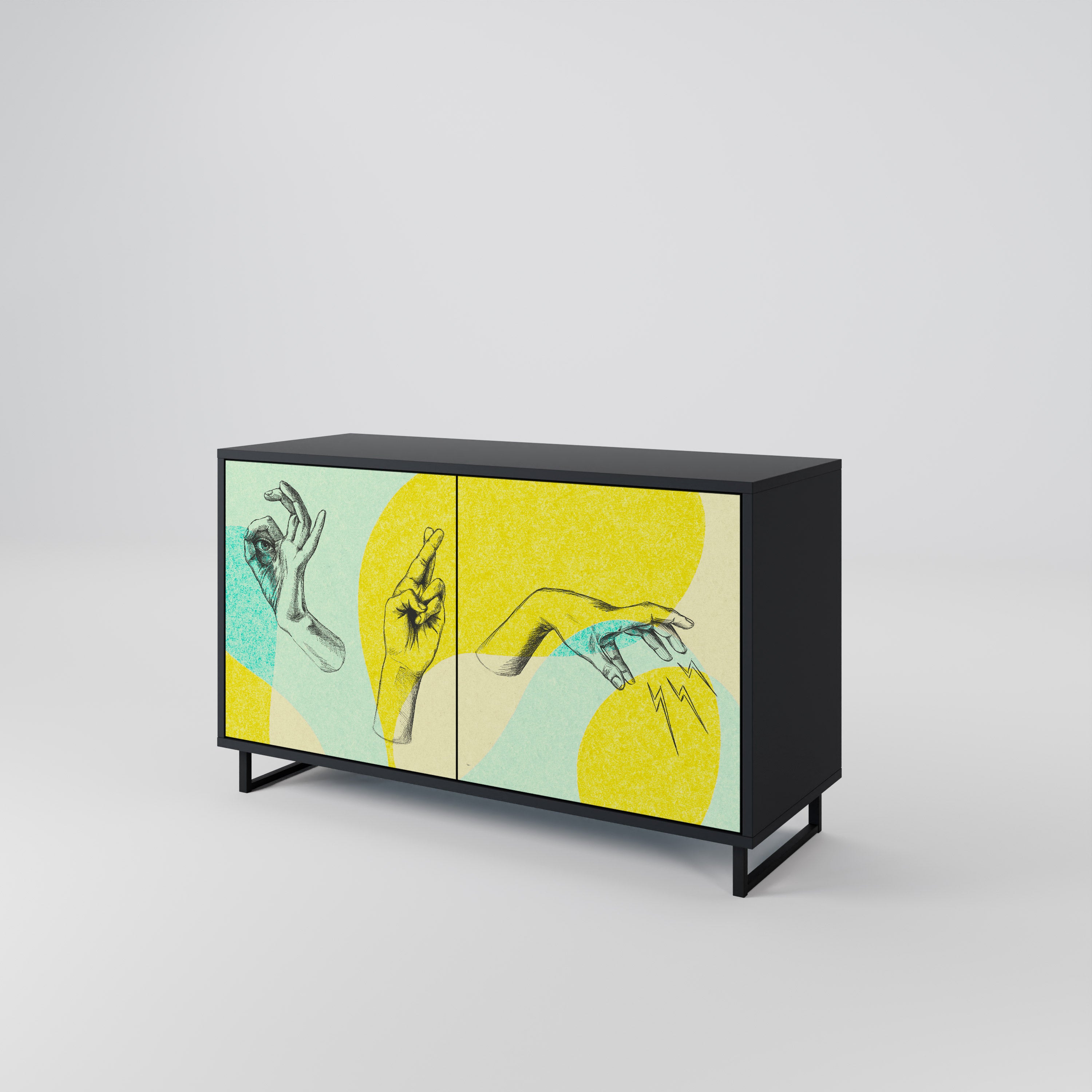 BODY LANGUAGE 2-Door Sideboard