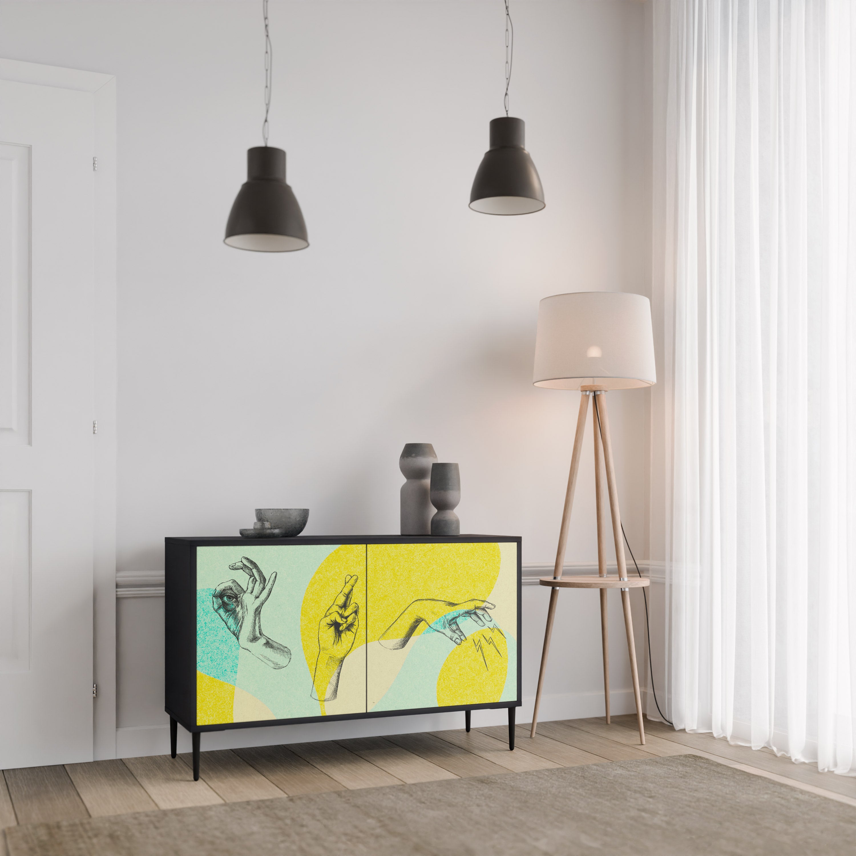 BODY LANGUAGE 2-Door Sideboard