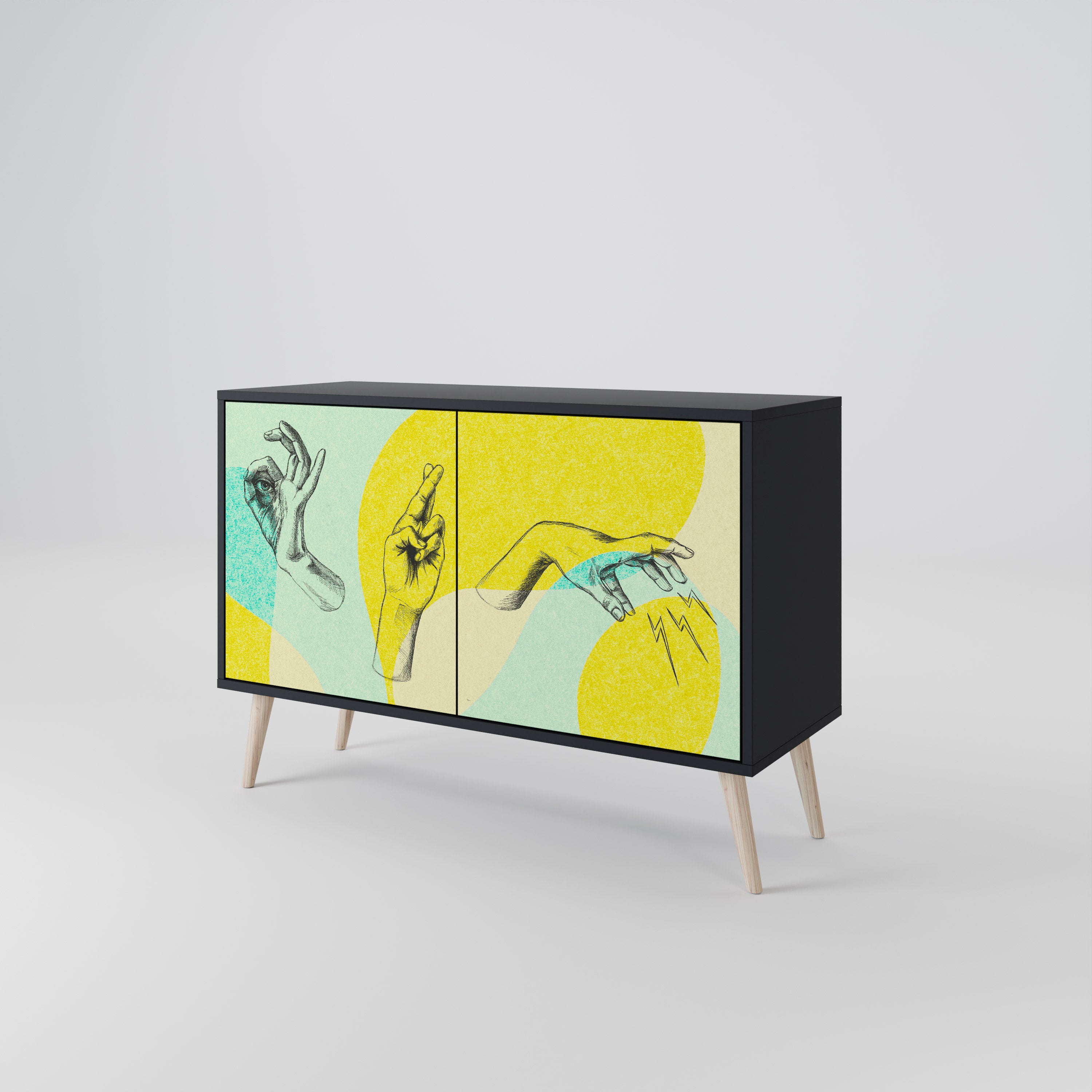 BODY LANGUAGE 2-Door Sideboard