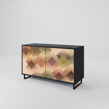 GEOMETRIC FUSION Dvoudveřová komoda