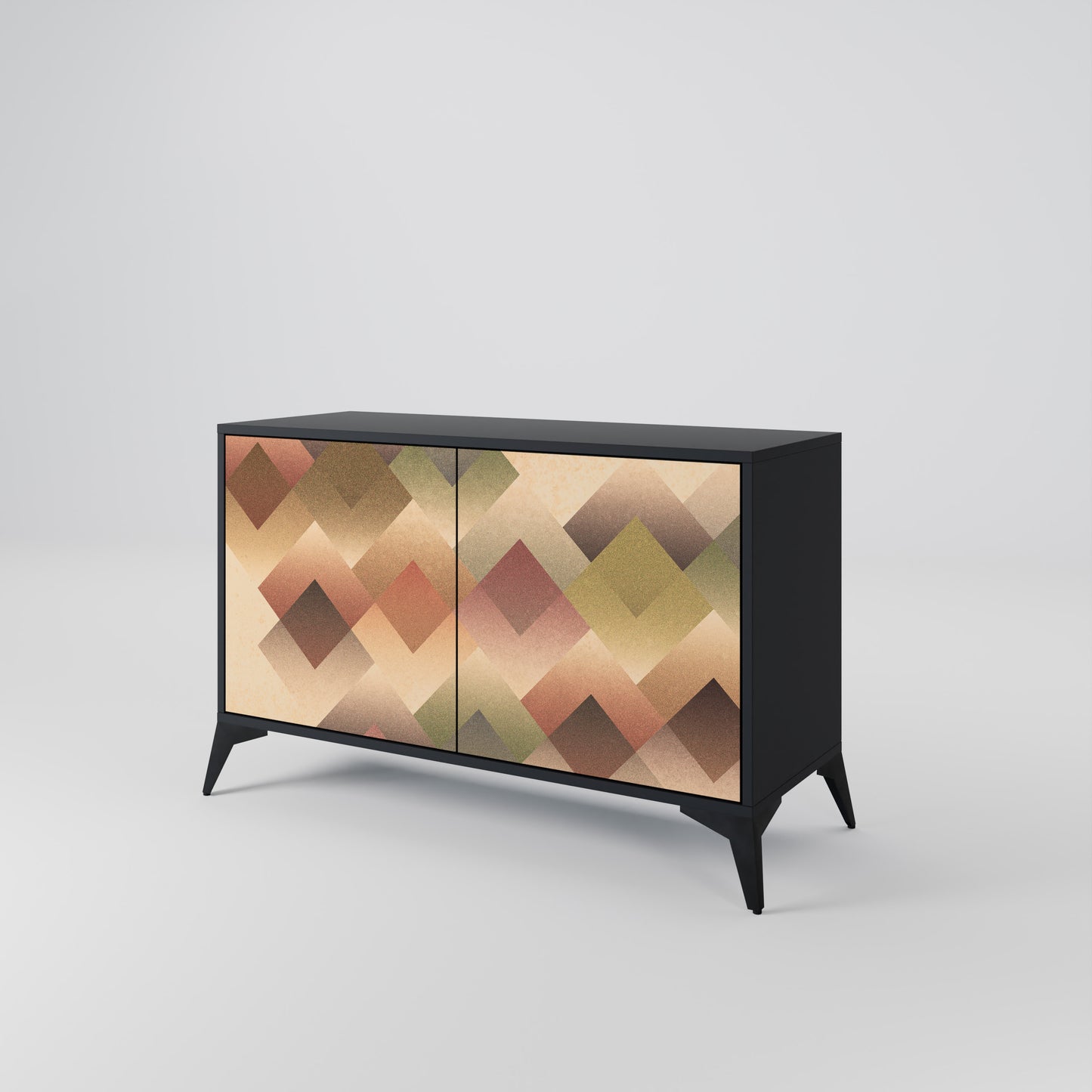 GEOMETRIC FUSION Dvoudveřová komoda