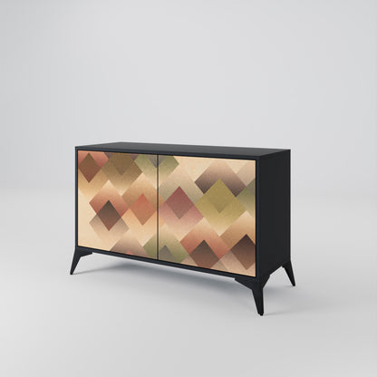 GEOMETRIC FUSION Dvoudveřová komoda