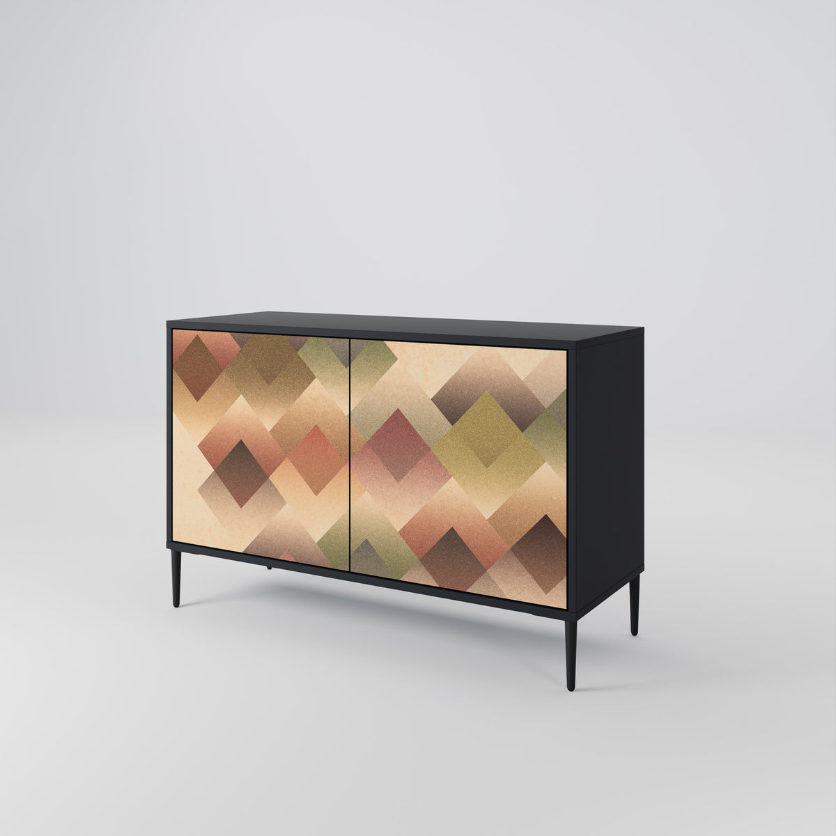 GEOMETRIC FUSION Dvoudveřová komoda