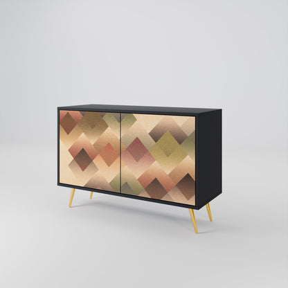 GEOMETRIC FUSION Dvoudveřová komoda